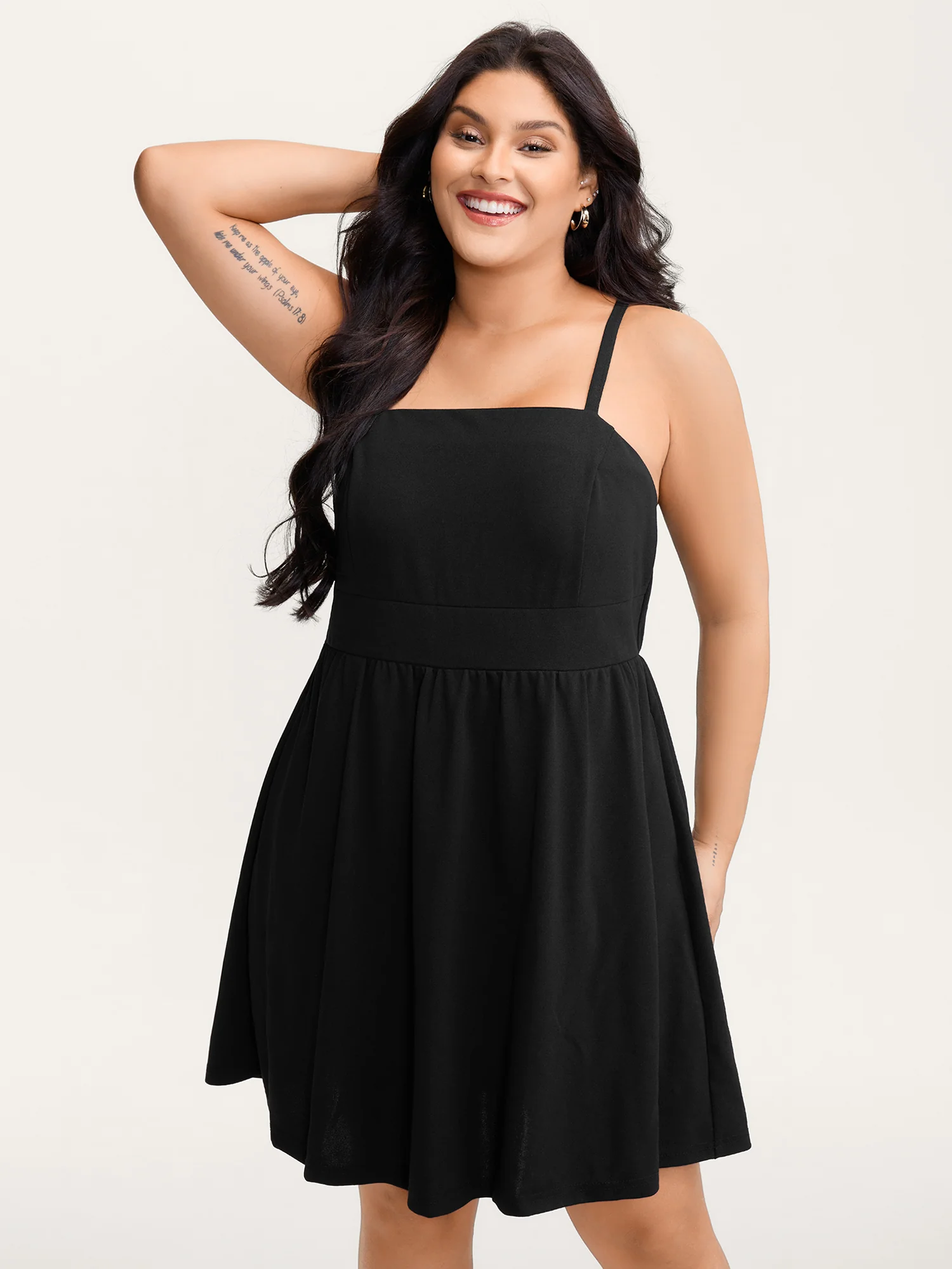 2-in-1 Adjustable Straps Mini Dress - Image 3