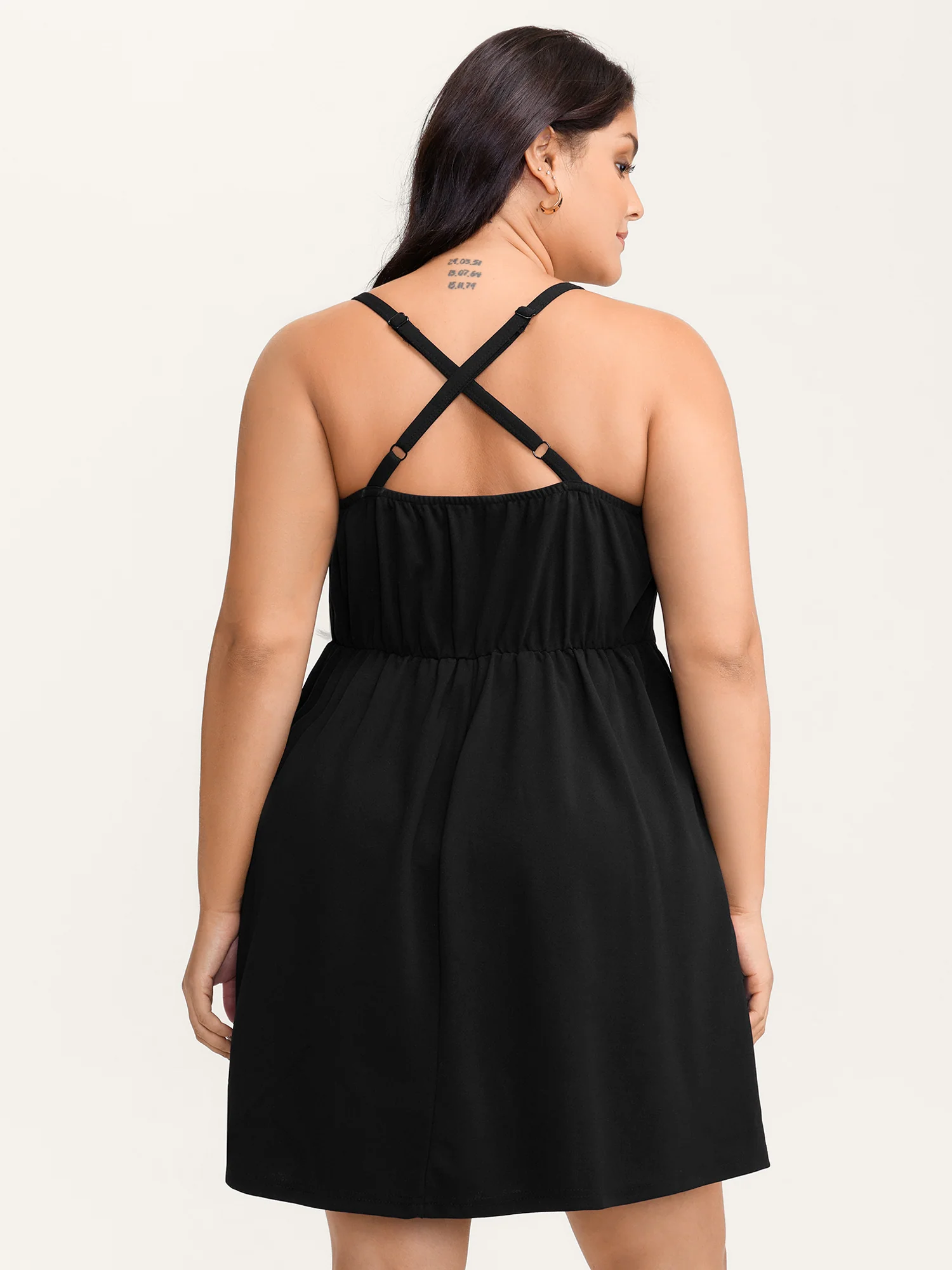 2-in-1 Adjustable Straps Mini Dress - Image 5