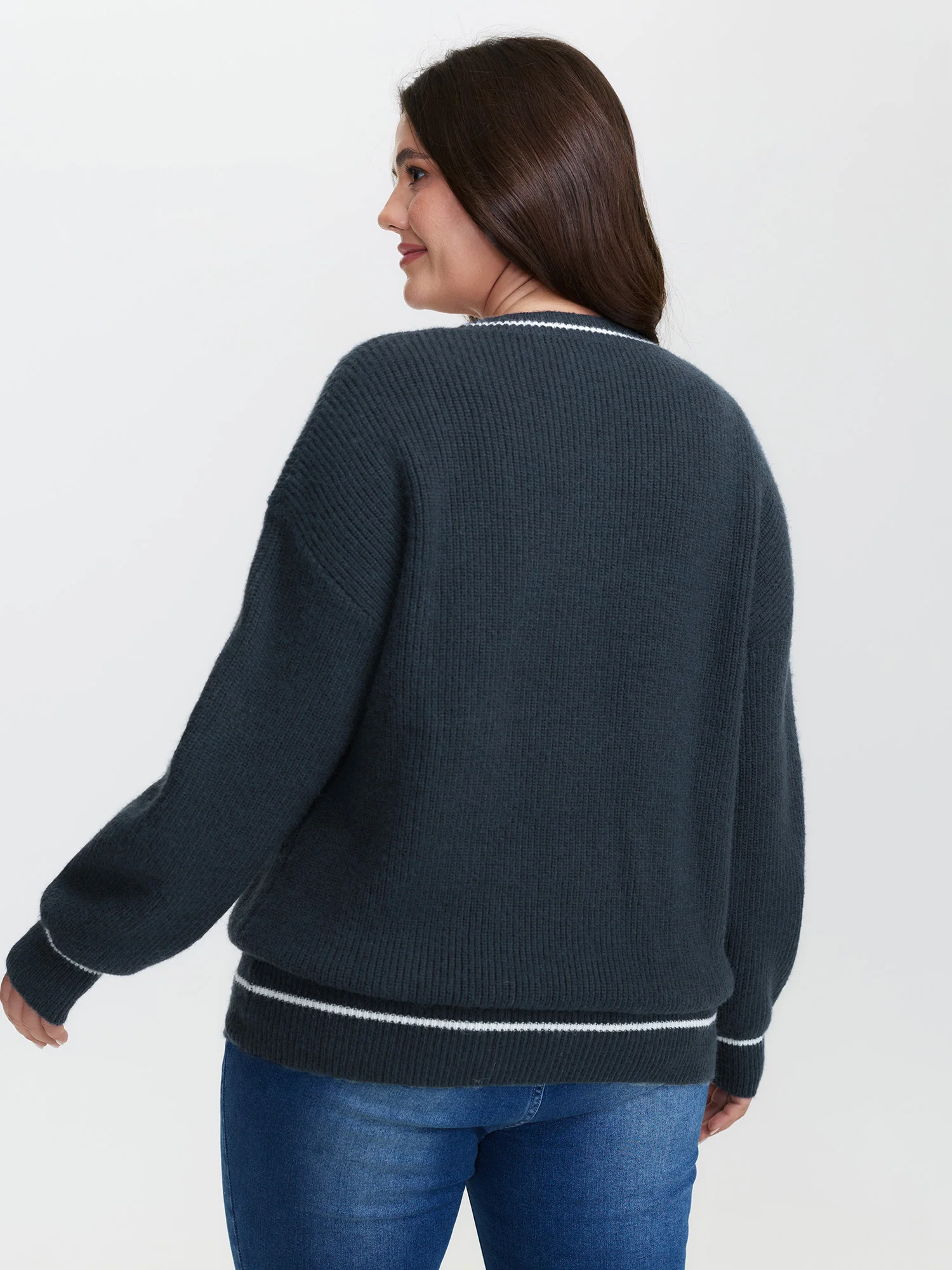 2-in-1 Balloon Sleeve Pullover - Image 3