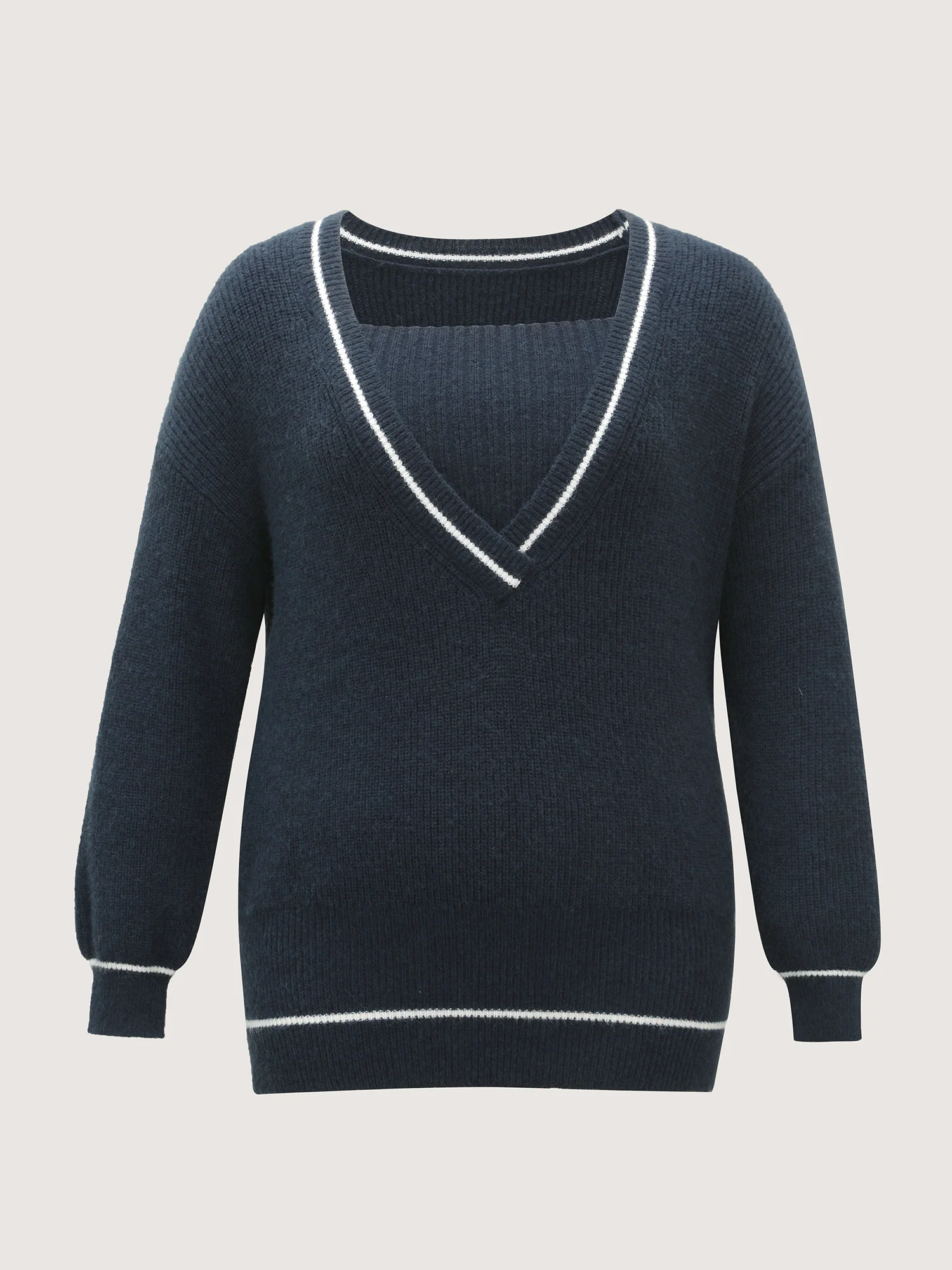 2-in-1 Balloon Sleeve Pullover - Image 5