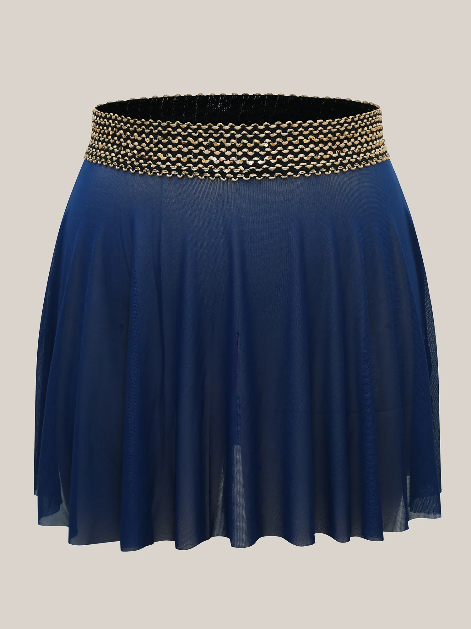 2-in-1 Embroidered Surplice Swim Dress - Image 9