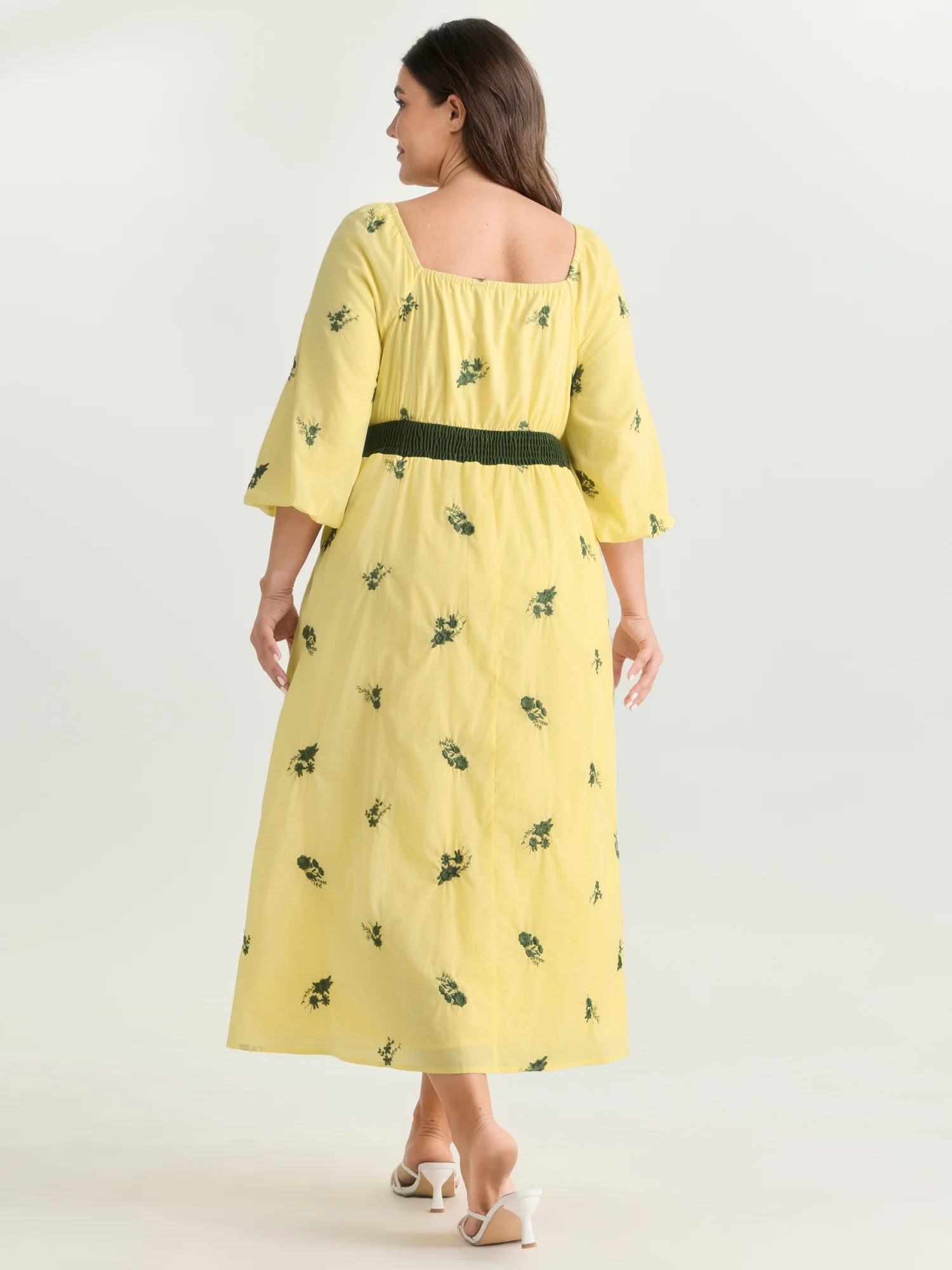 2-in-1 Embroidered Tulle Maxi Dress - Image 12