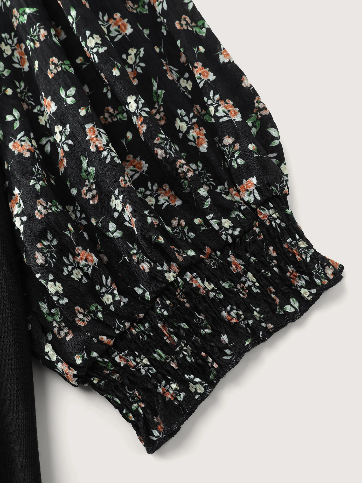 2-in-1 Floral Print Knit Top - Image 6