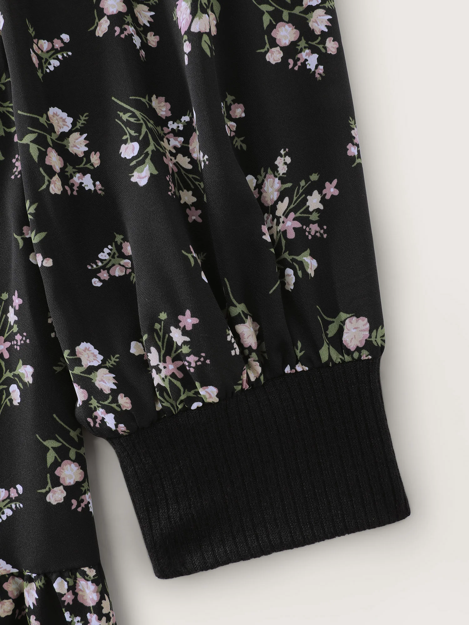 2-in-1 Floral Ruched Midi Dress - Image 6