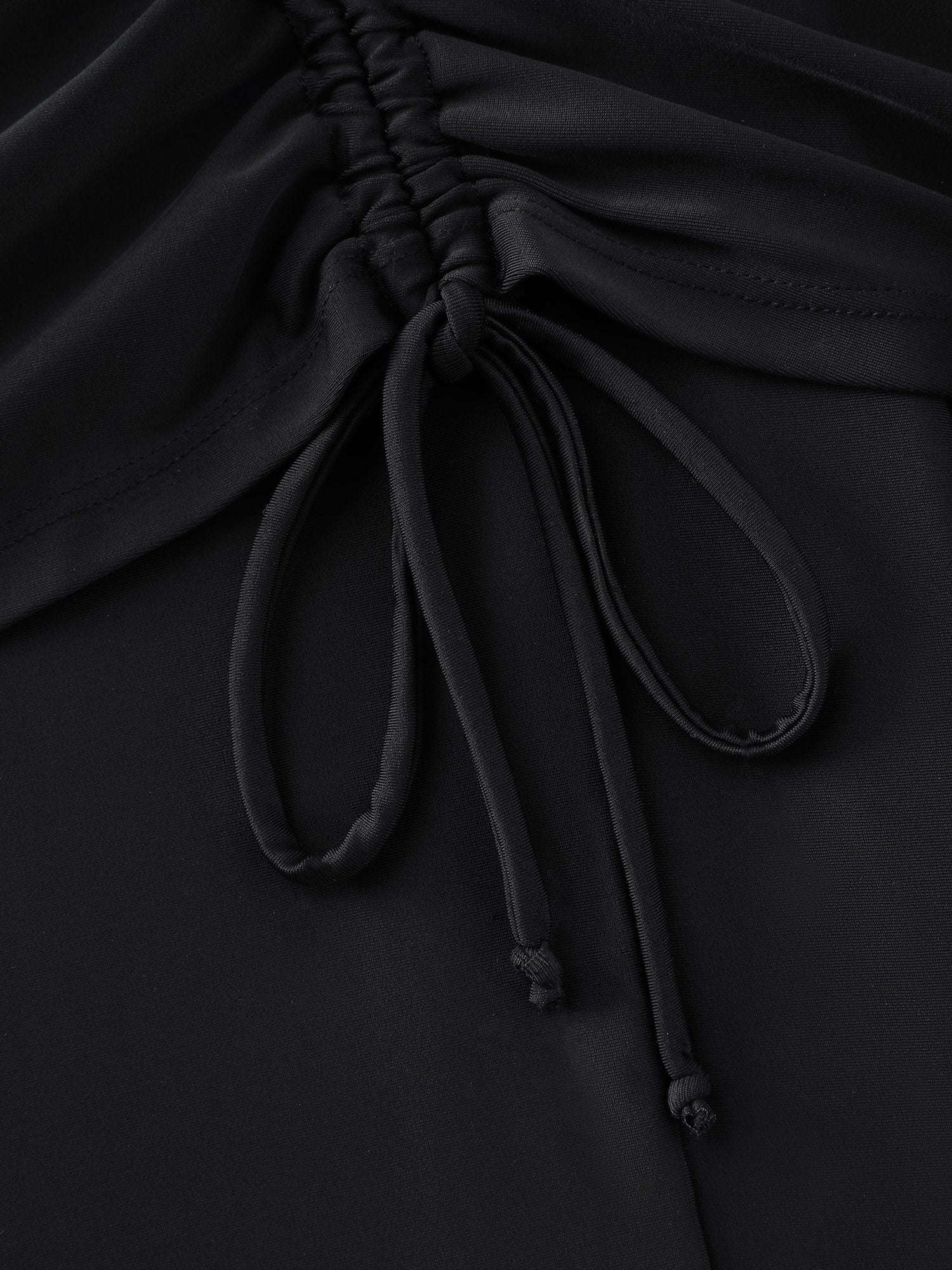 2-in-1 Knotted Pockets Swim Bottoms - Image 7