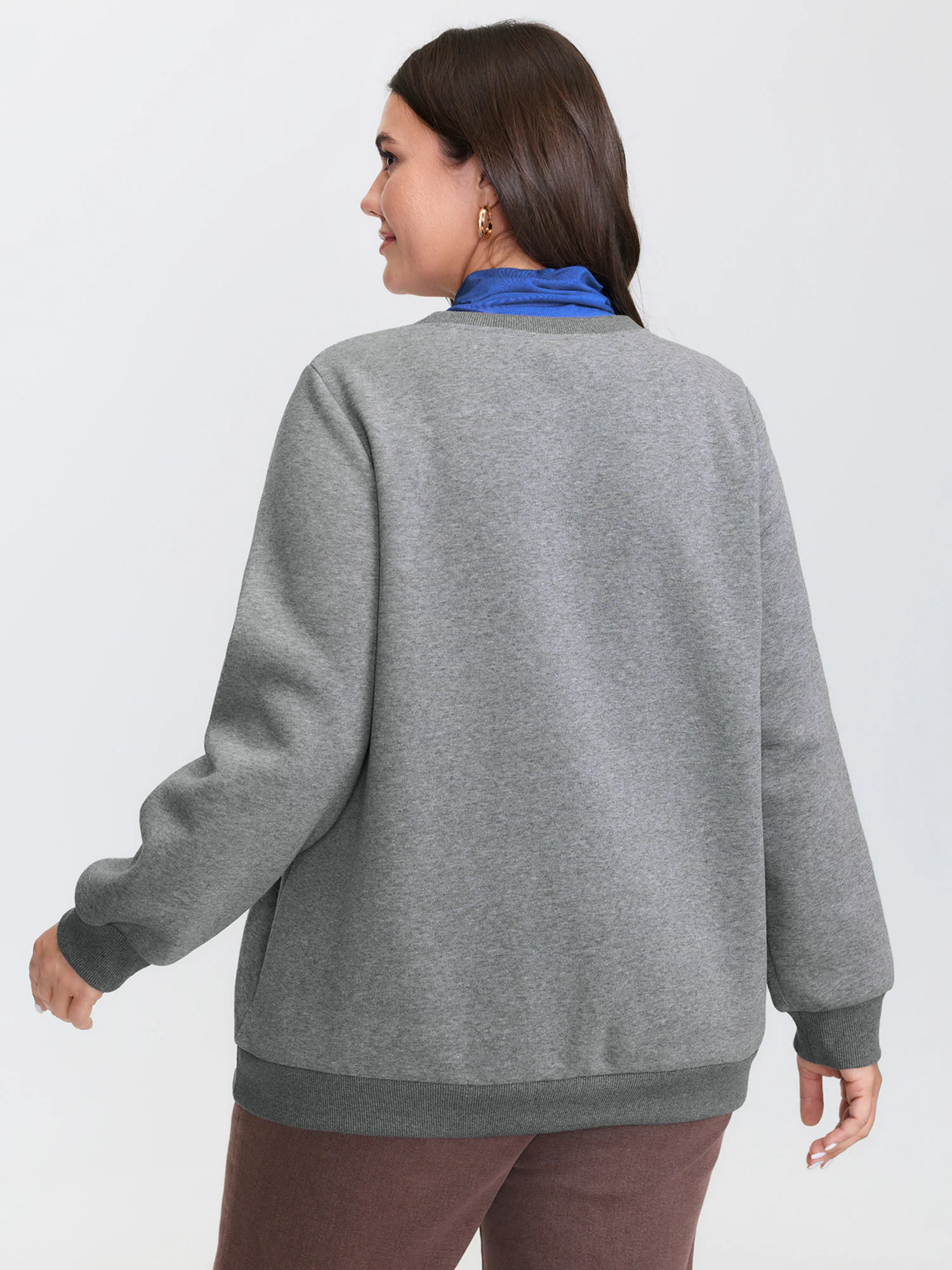 2-In-1 Puppy Embroidered Turtleneck Sweatshirt - Image 5