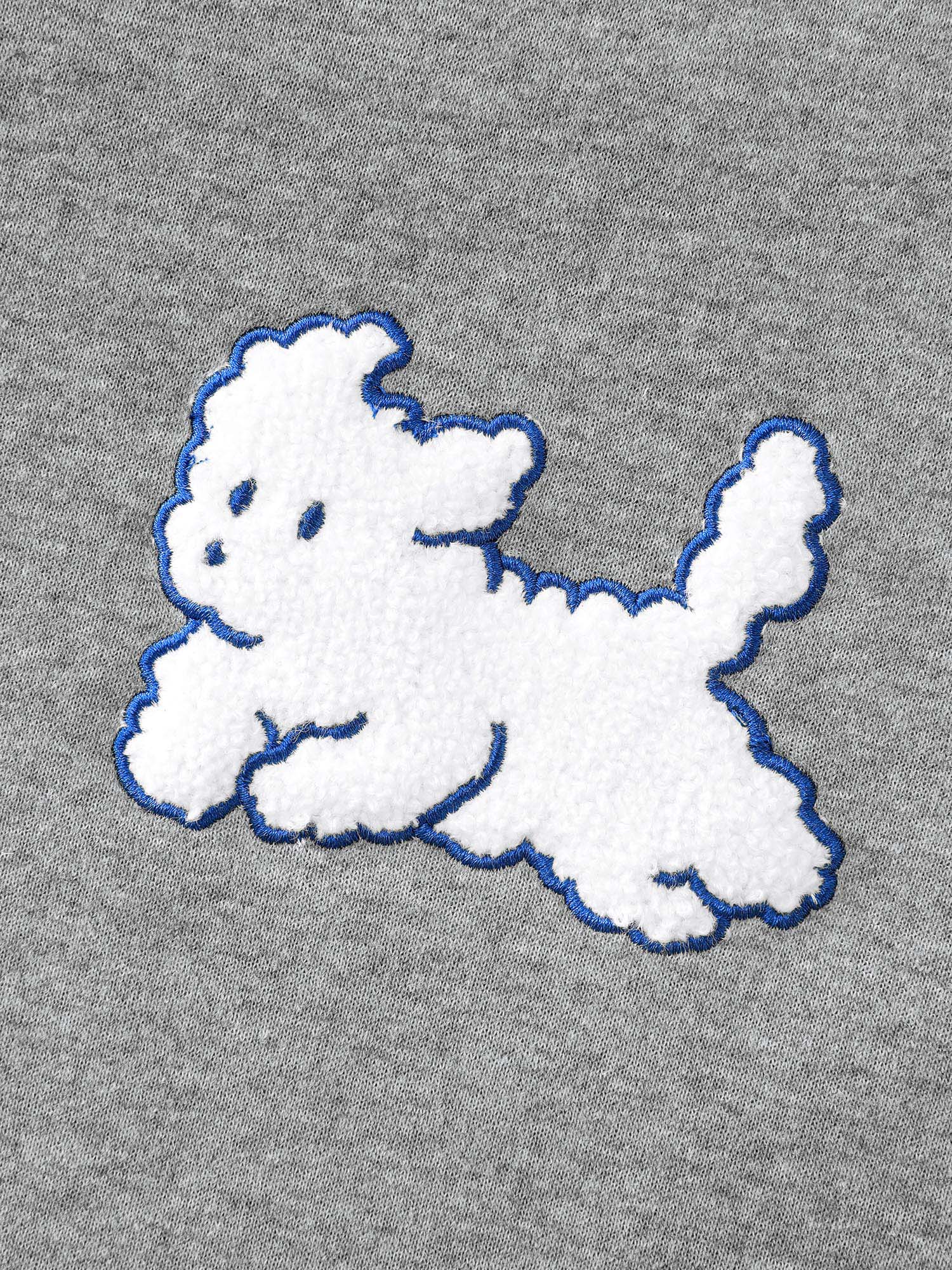 2-In-1 Puppy Embroidered Turtleneck Sweatshirt - Image 7
