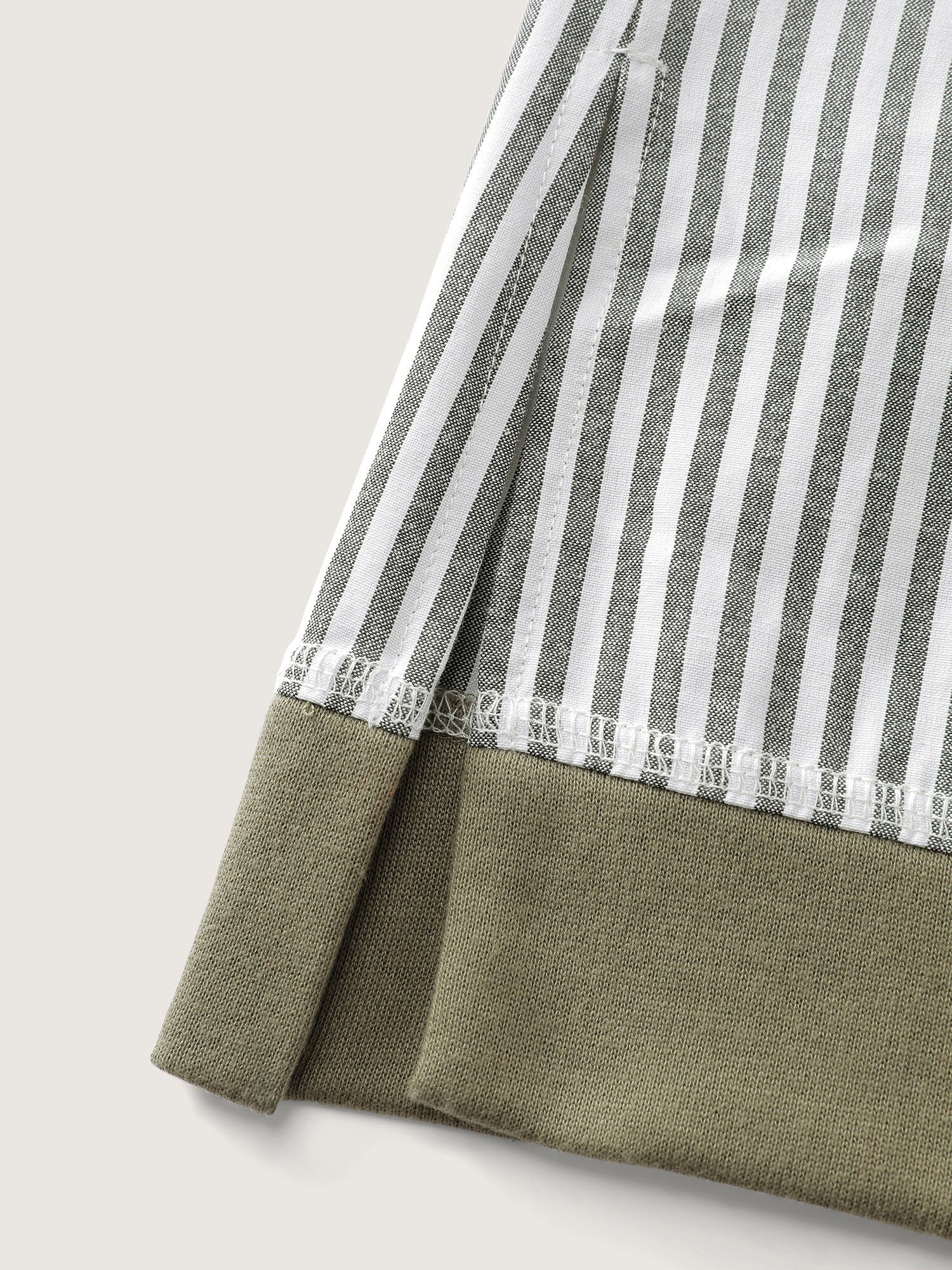 2-In-1 Stripe Drop Shoulder Sweatshirt - Image 7