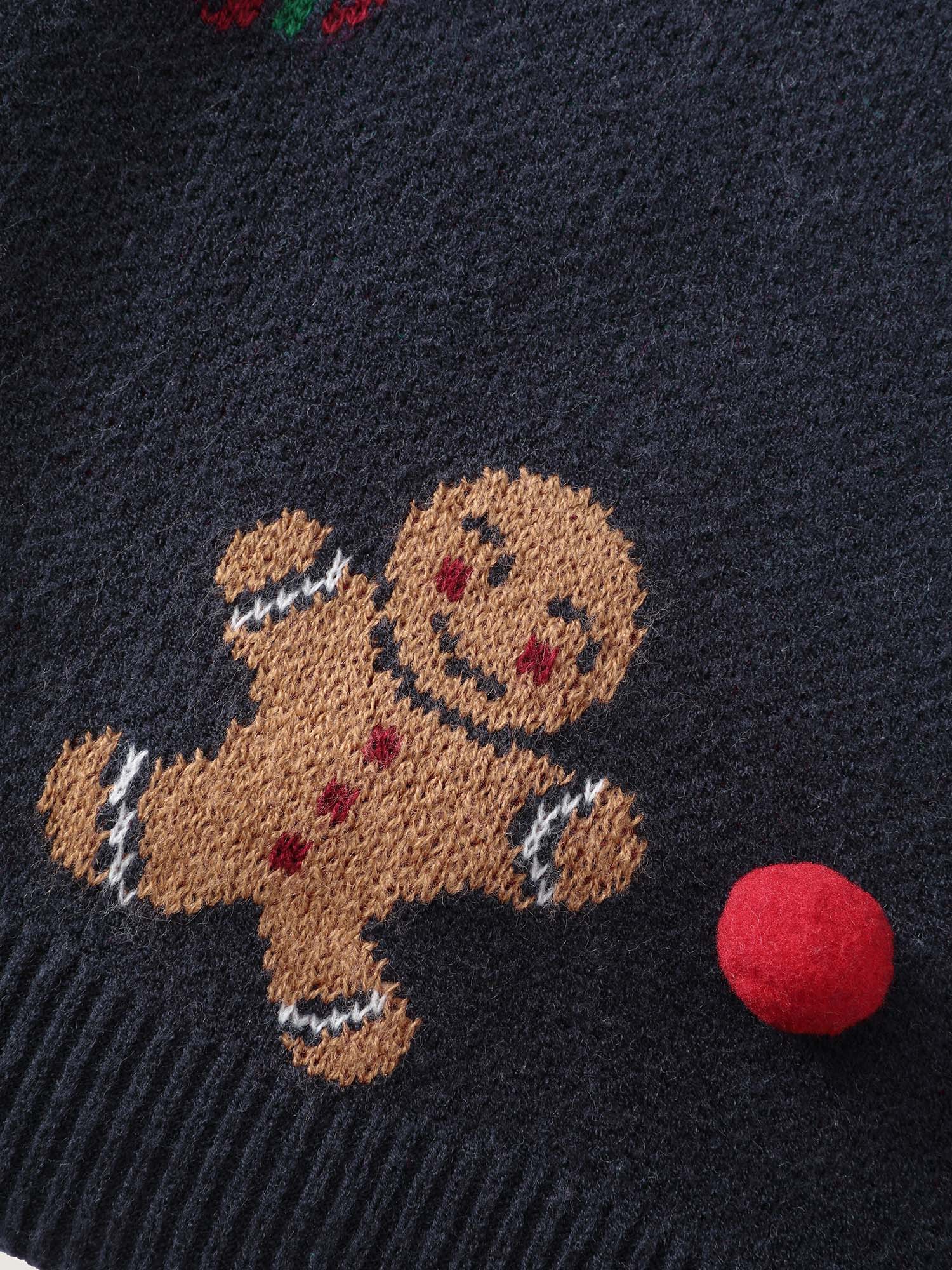 Supersoft 3D Holiday Pattern Jacquard Pullover - Image 6