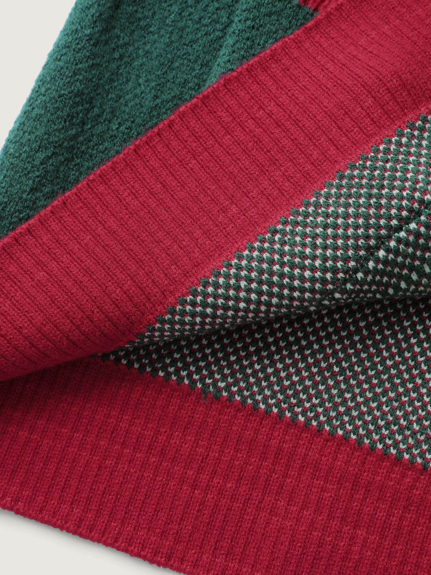 3D Snowman Jacquard Placket Knit Cardigan - Image 7