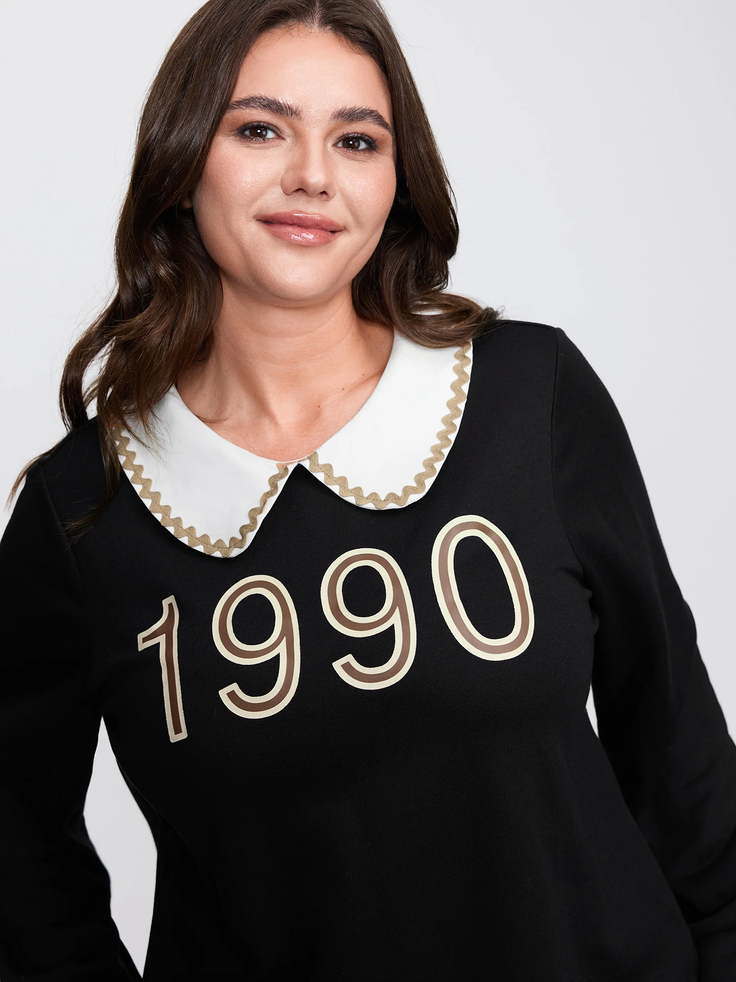 90's Dream Color Contrast Sweatshirt - Image 2