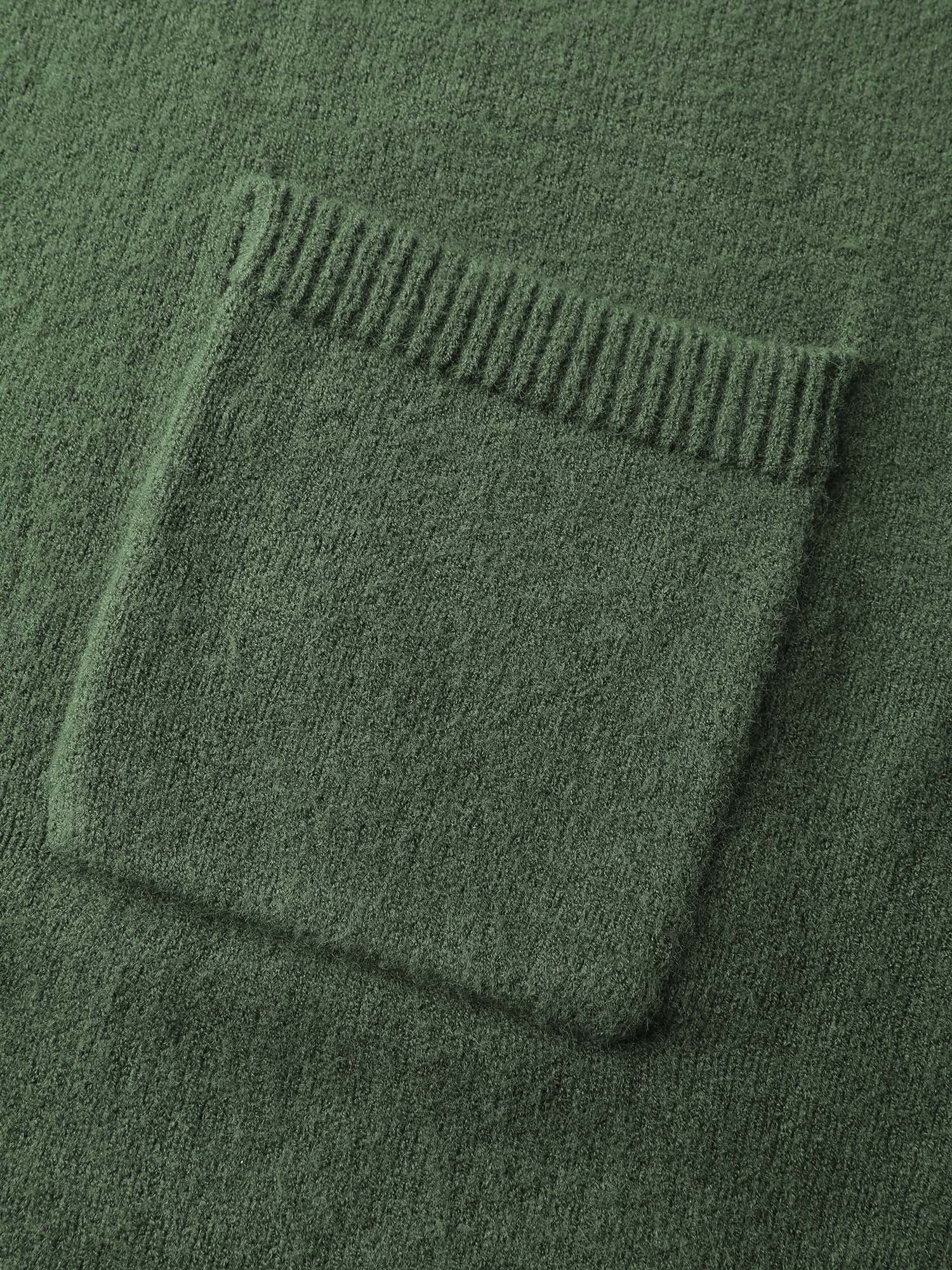 A-Line Pockets V-Neck Pullover - Image 5