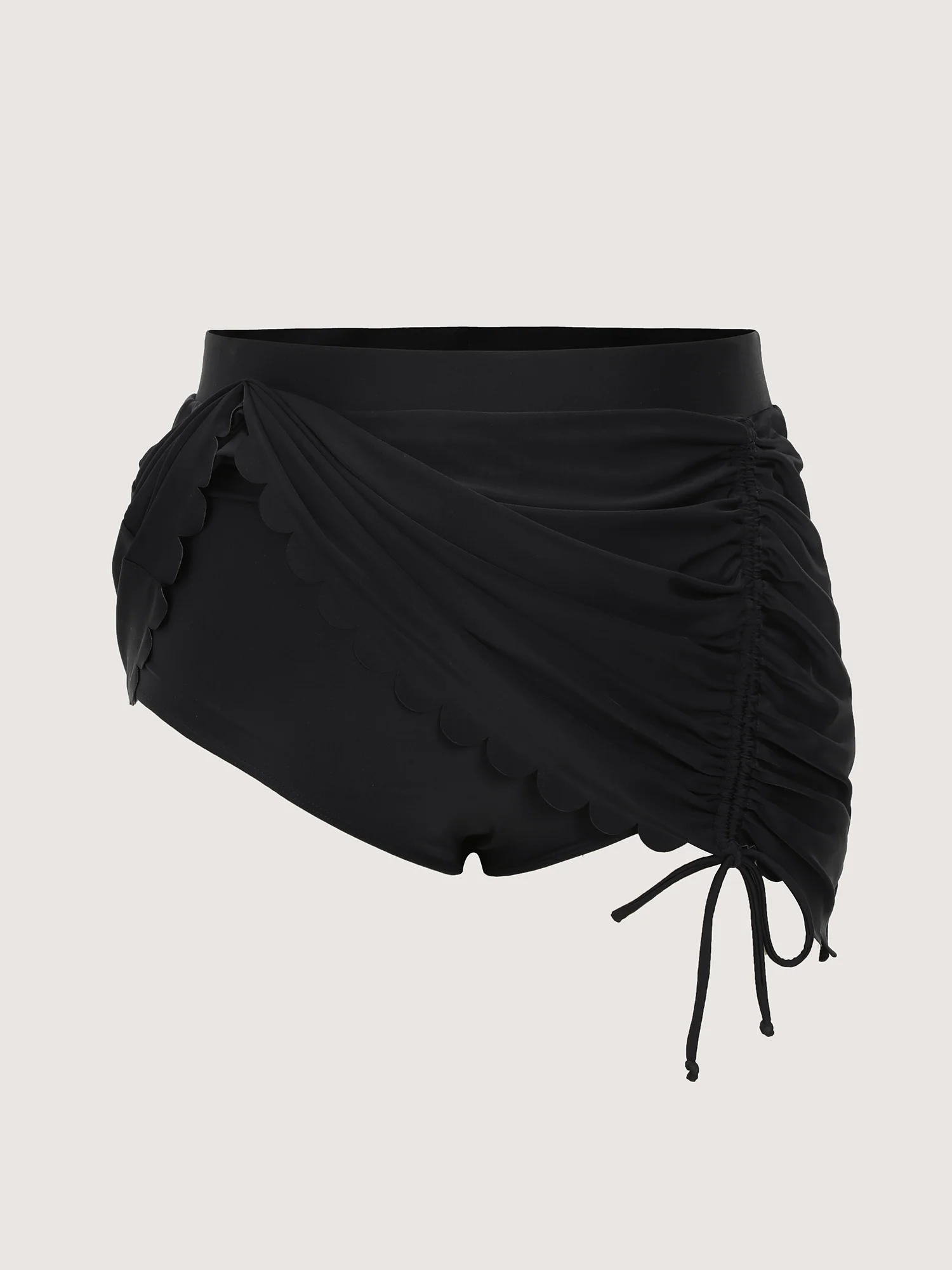 Adjustable Coverage Side Drawstring Swim Bottoms - Image 9