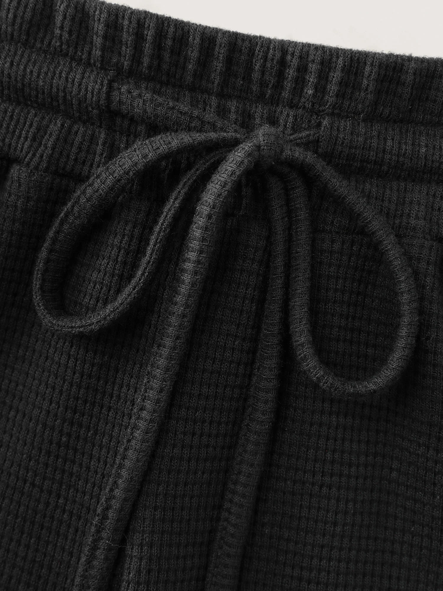 Adjustable Drawstring Wide-Leg Pants - Image 7
