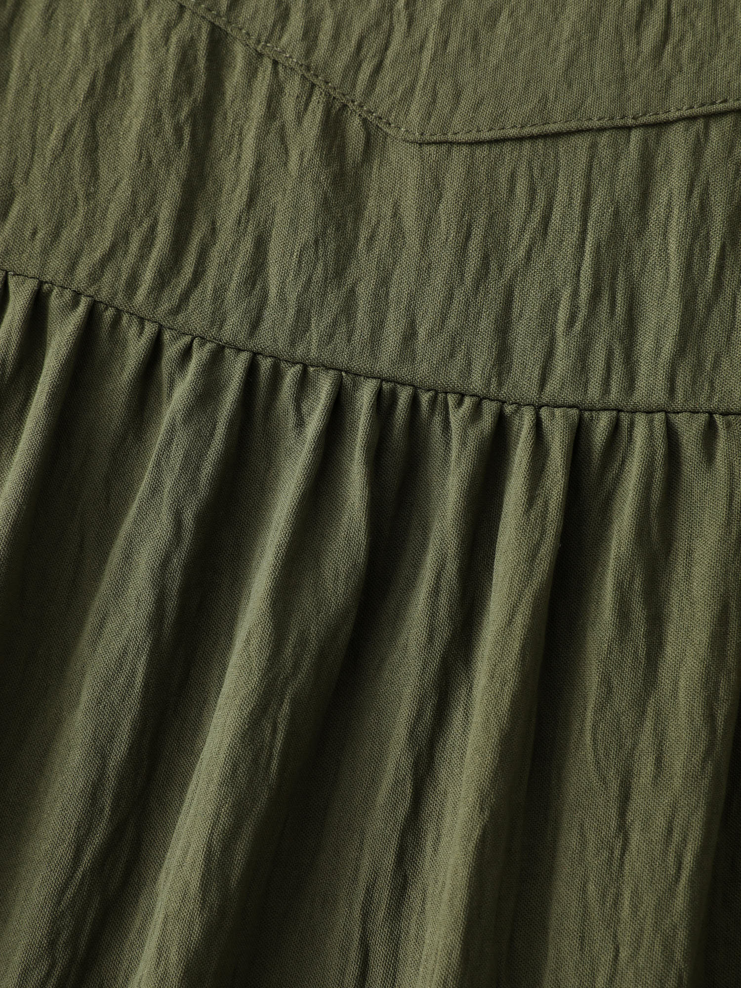 Adjustable Oversized Tiered Overall Maxi Dress - Image 5