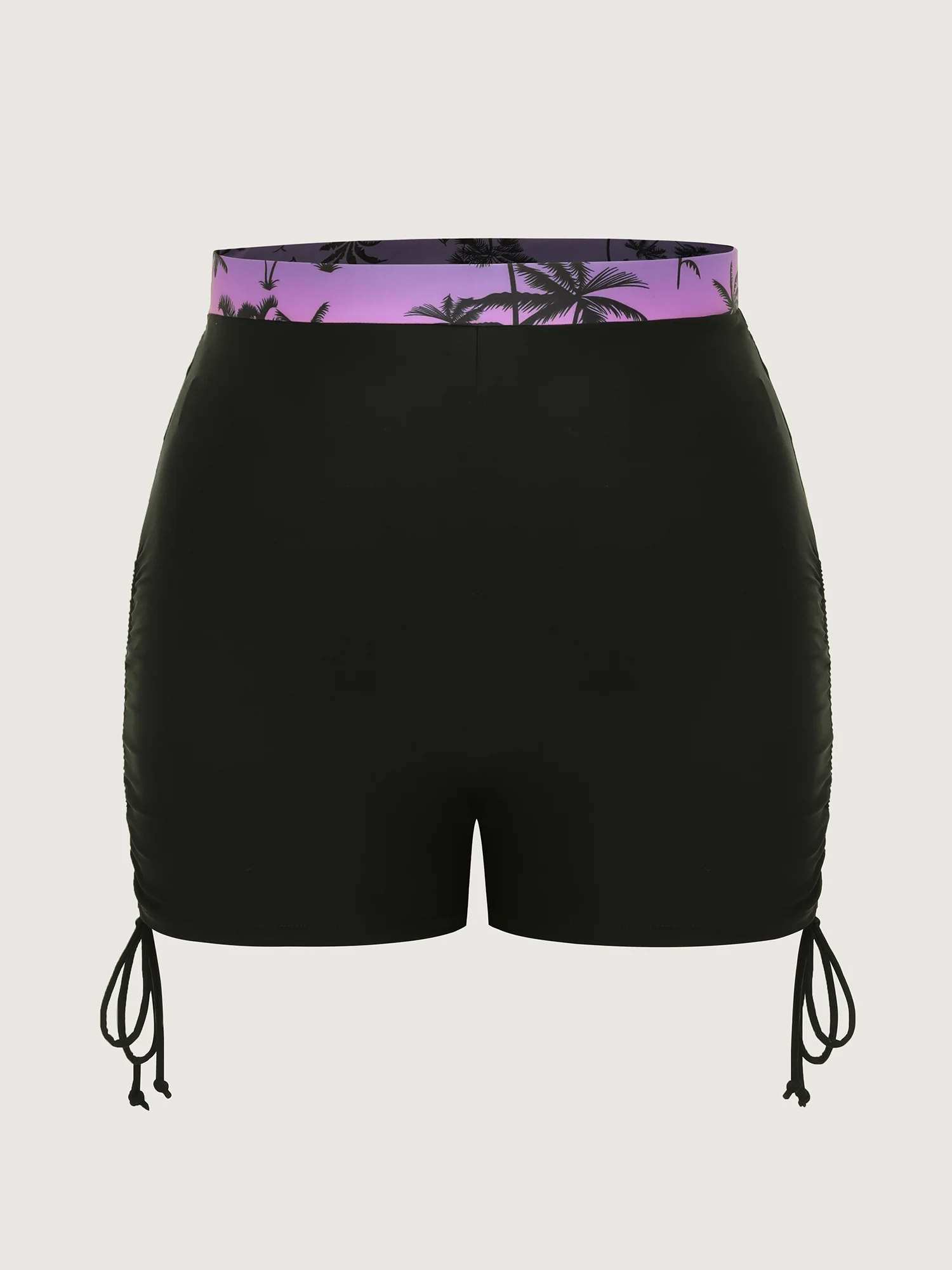 Adjustable Side Drawstring Swim Bottoms - Image 7