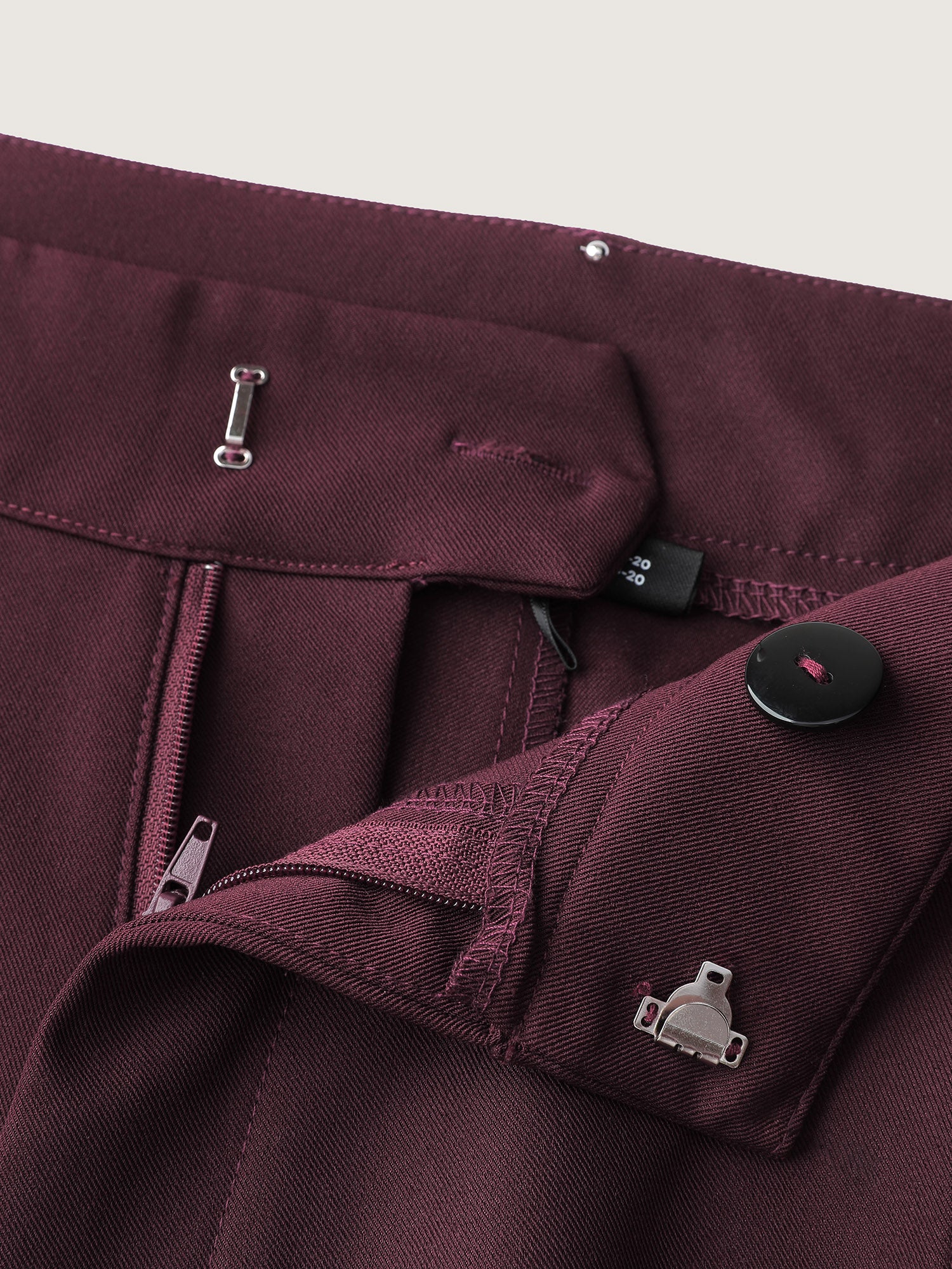 Adjustable Waist Straight-Leg Pants - Image 6