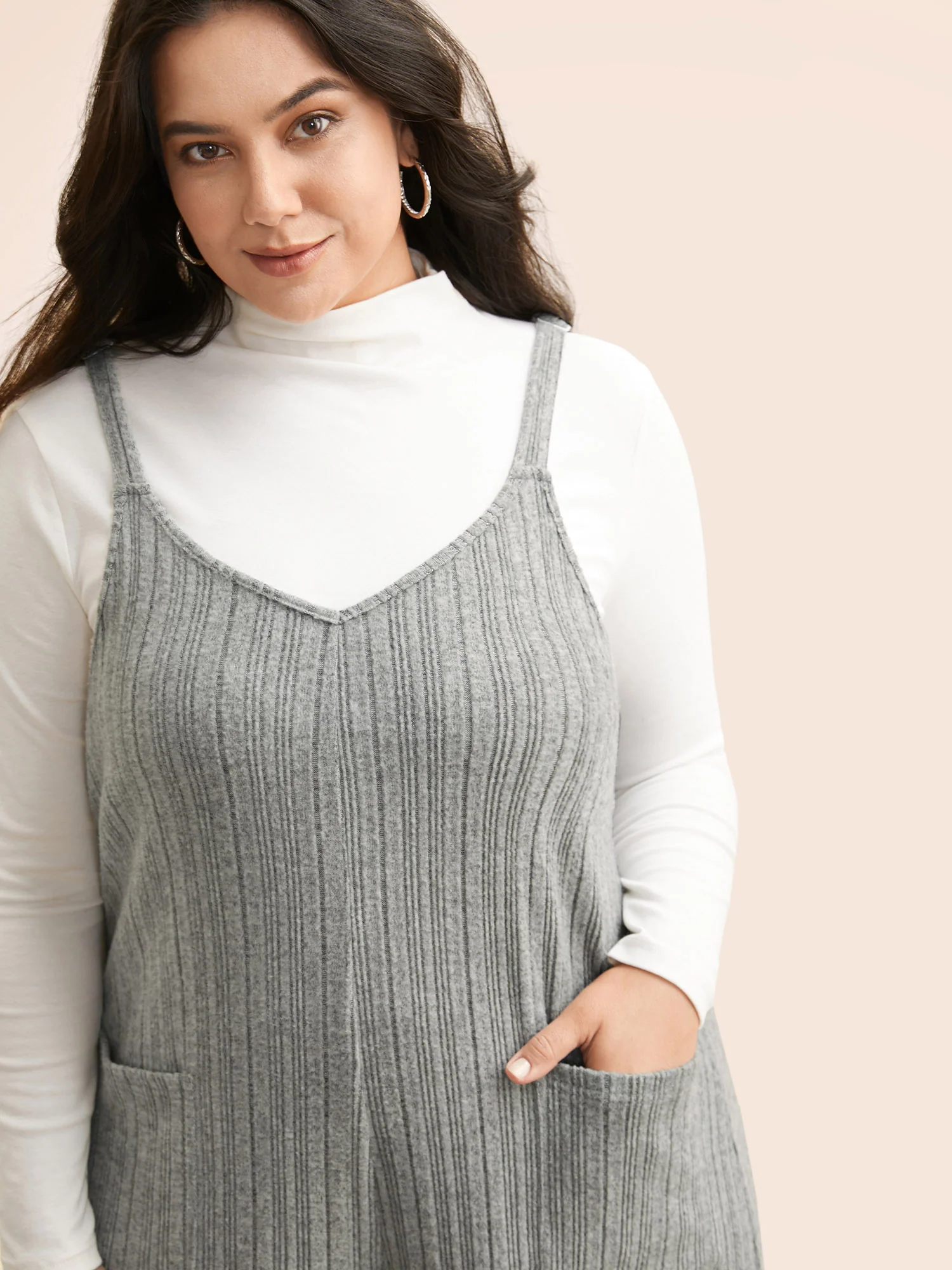Airy Cozy Cami Wide-Leg Jumpsuit - Image 4