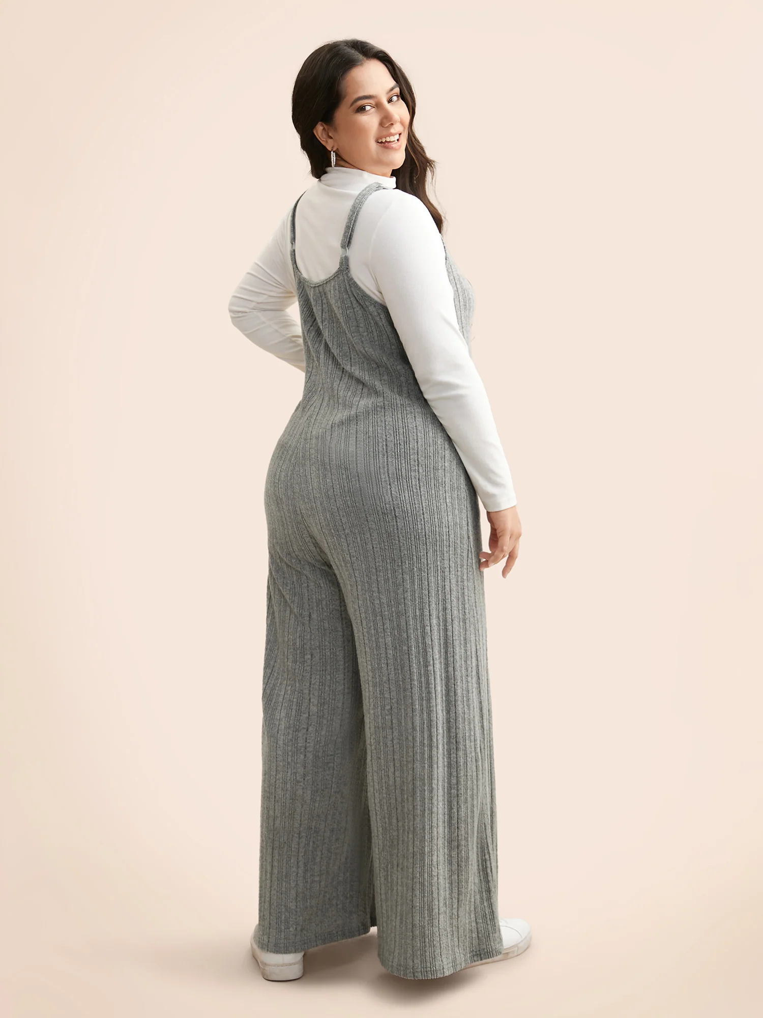 Airy Cozy Cami Wide-Leg Jumpsuit - Image 6