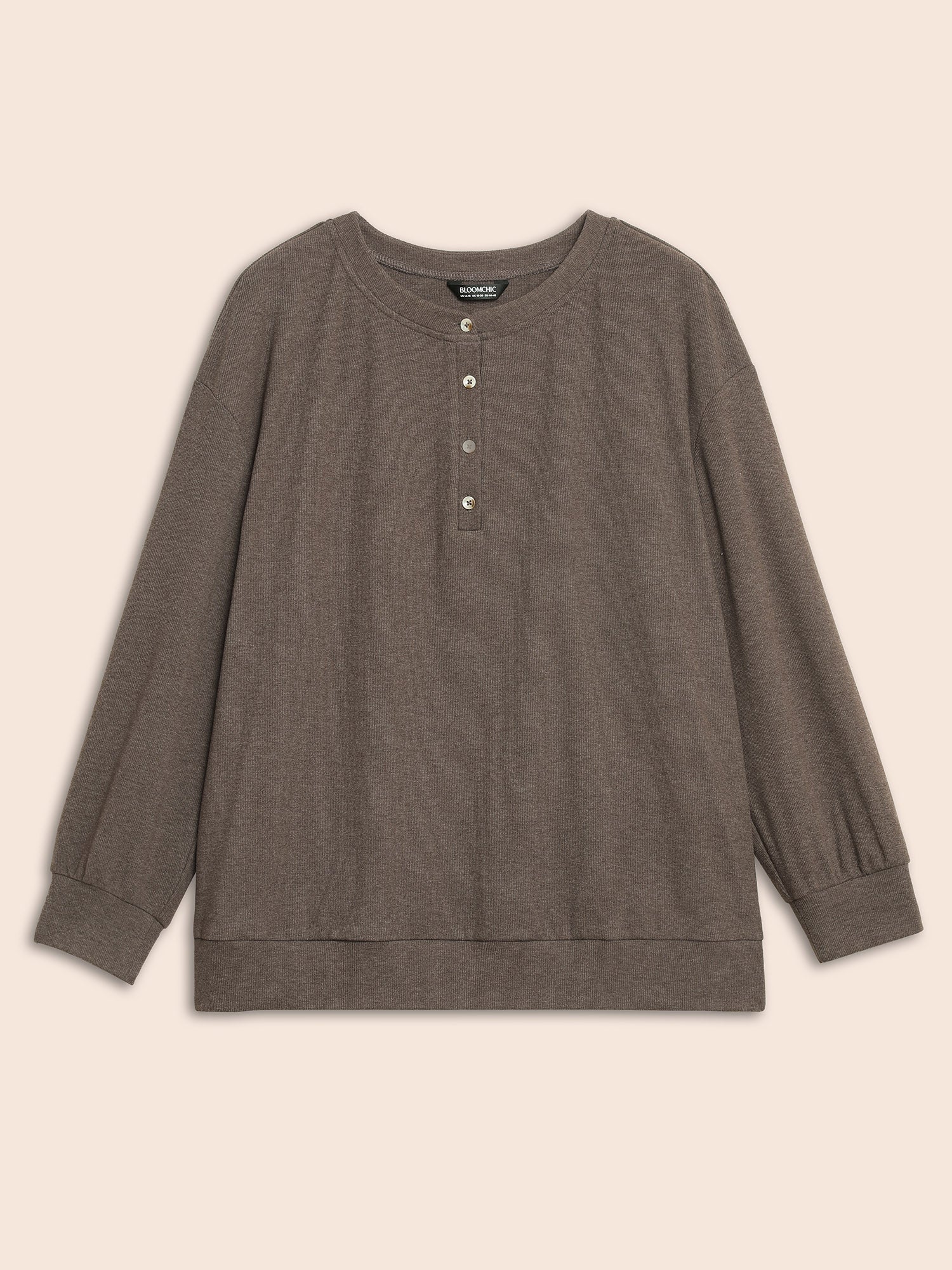 Airy Cozy Drop Shoulder T-shirt - Image 8