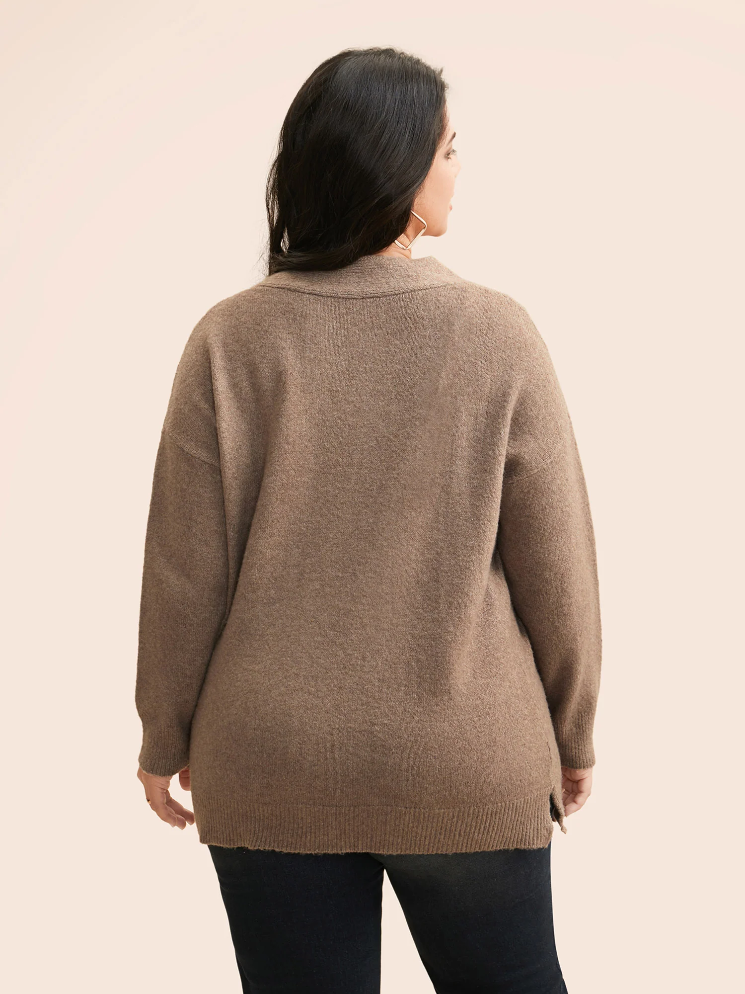 Airy Cozy V Neck Cardigan - Image 2