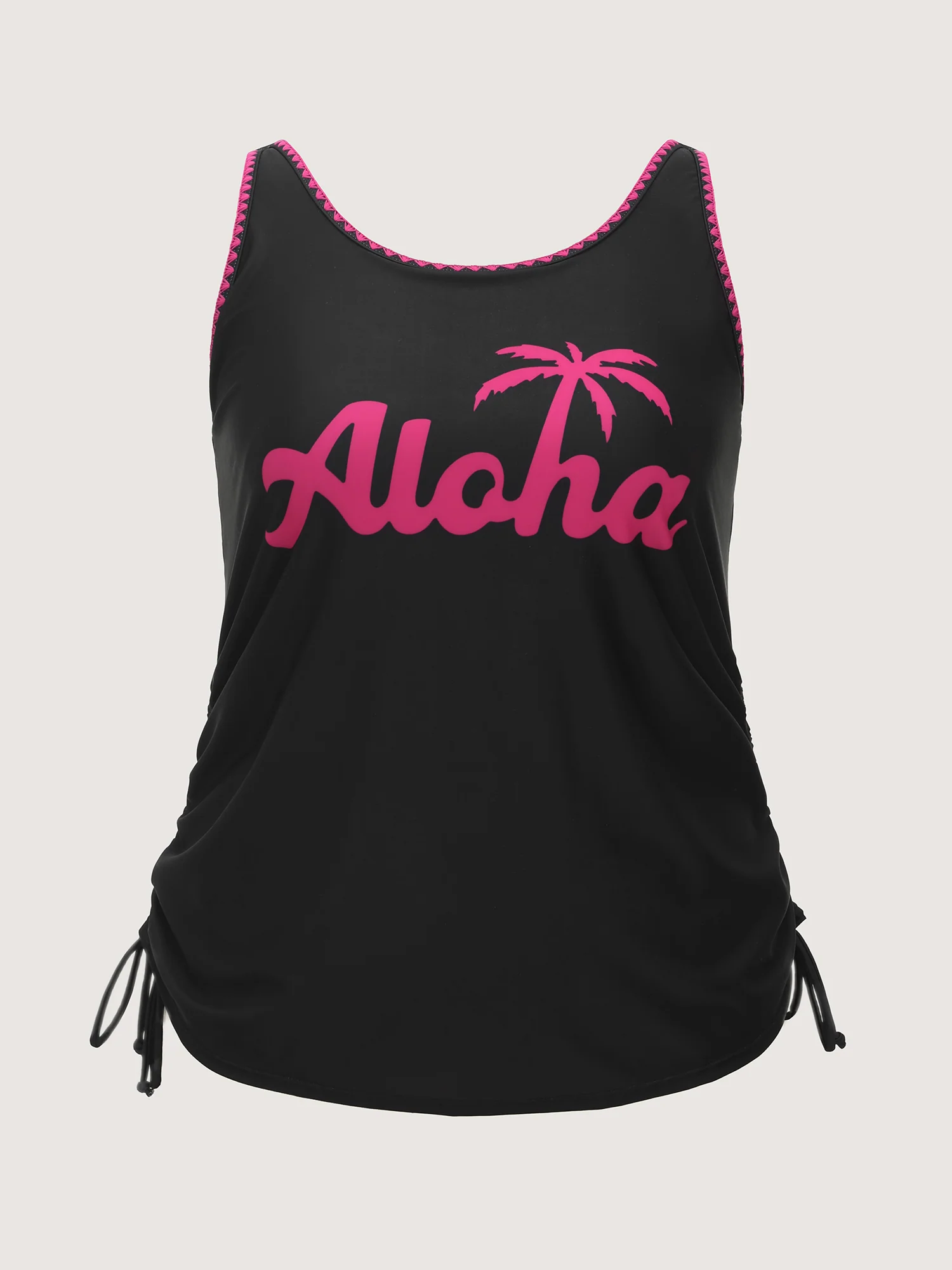 Aloha Holidays Embroidered Swim Top - Image 9