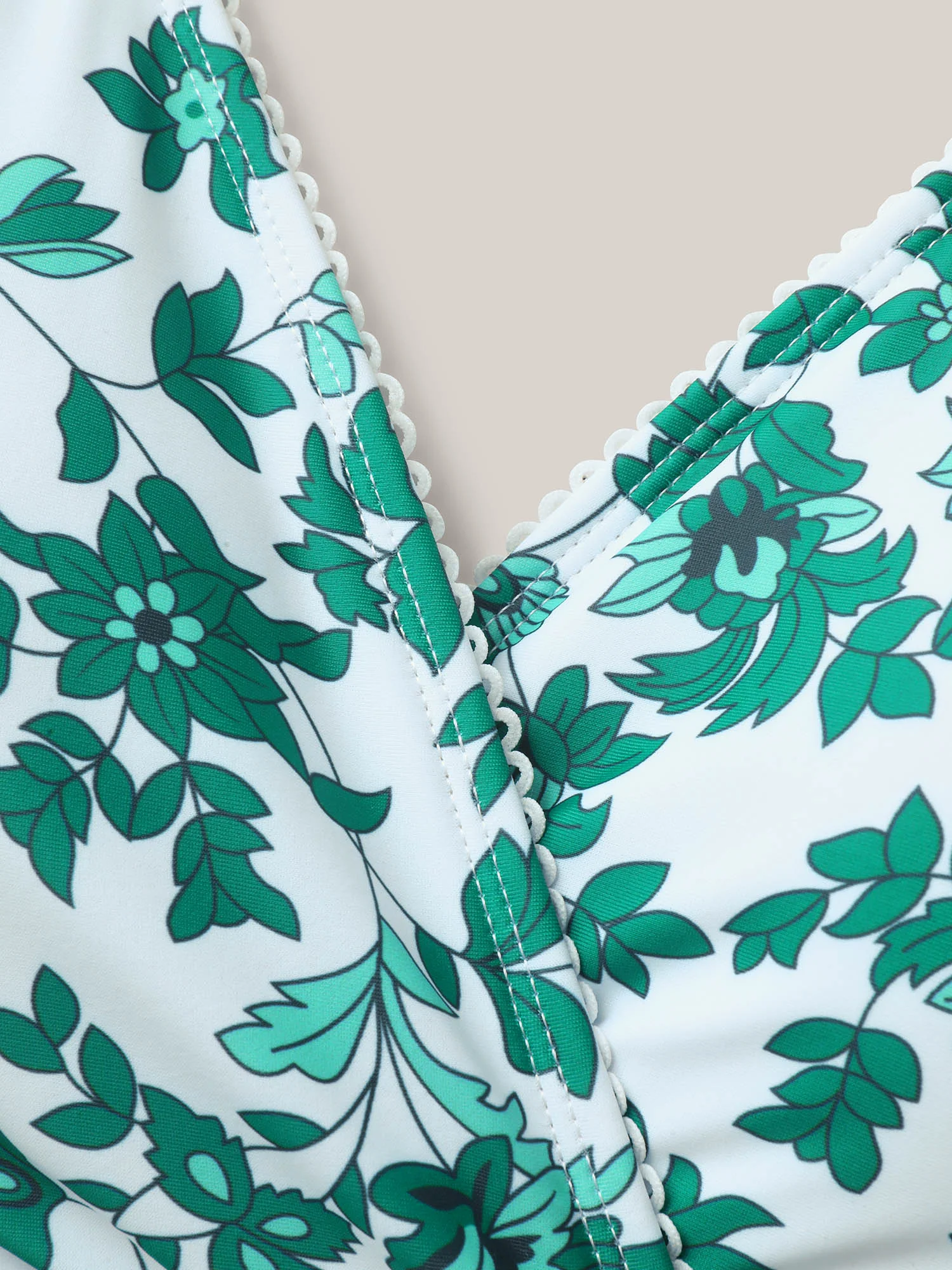 Anti-Float Tie Floral Swim Dress - Image 6