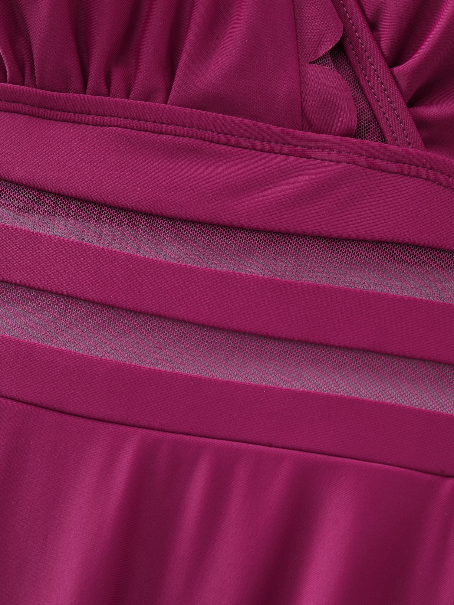 Anti-Float Tie Surplice Neckline Swim Dress - Image 8