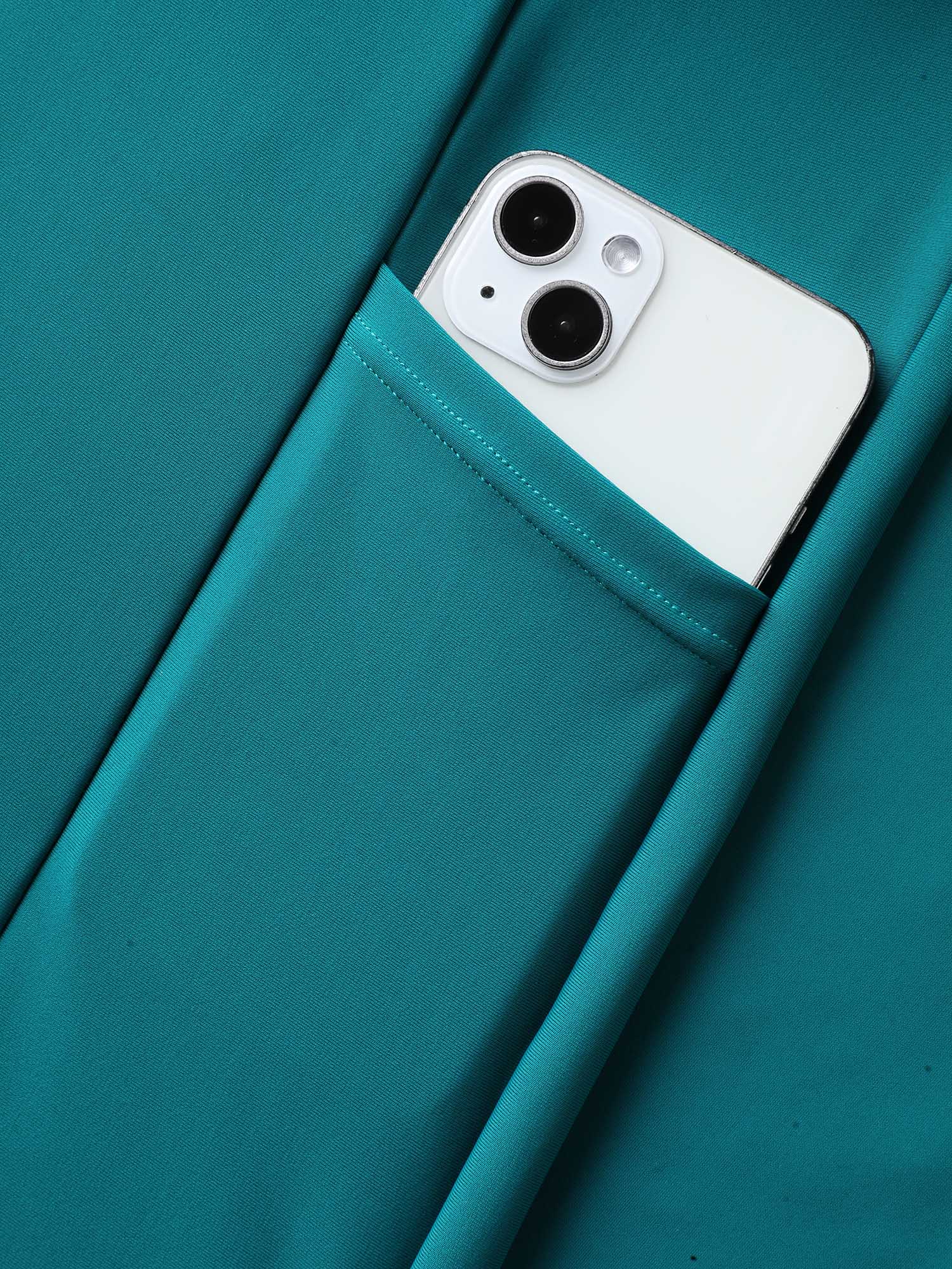 Anti-Float Tie Twist Slit Swim Dress - Image 6