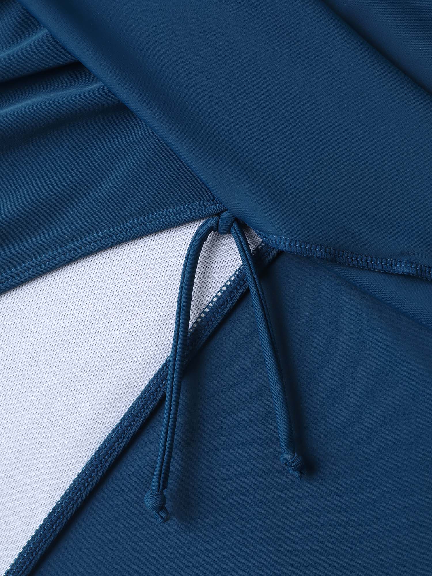 Anti-Float Ties Twist Belted Swim Dress - Image 8