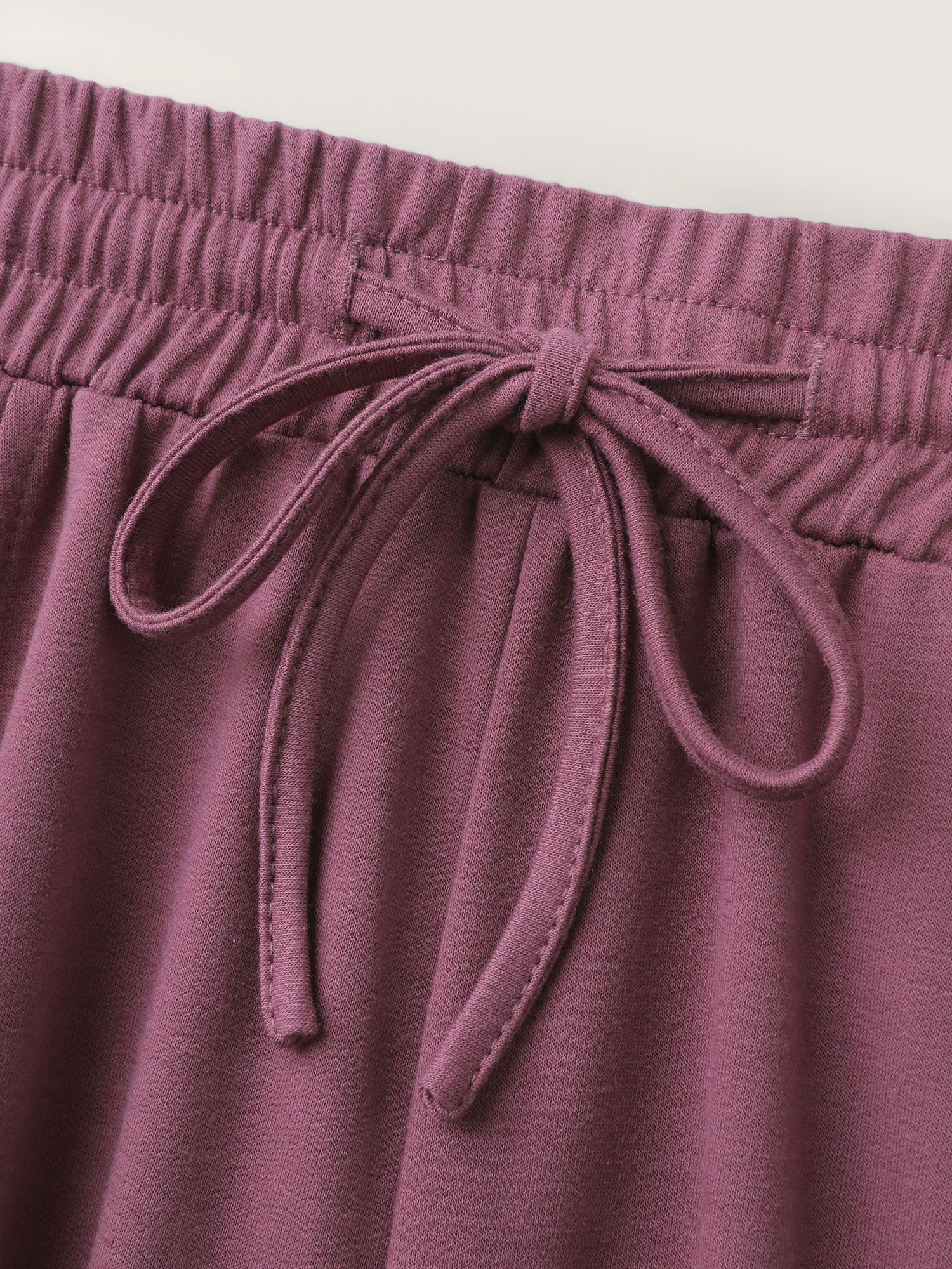 Applique Embroidery Drawstring Wide-Leg Pants - Image 6