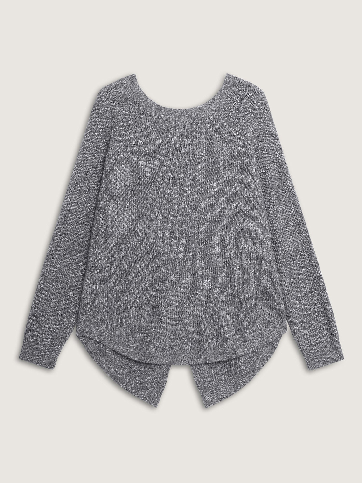 Back Bow Split Back Pullover - Image 7