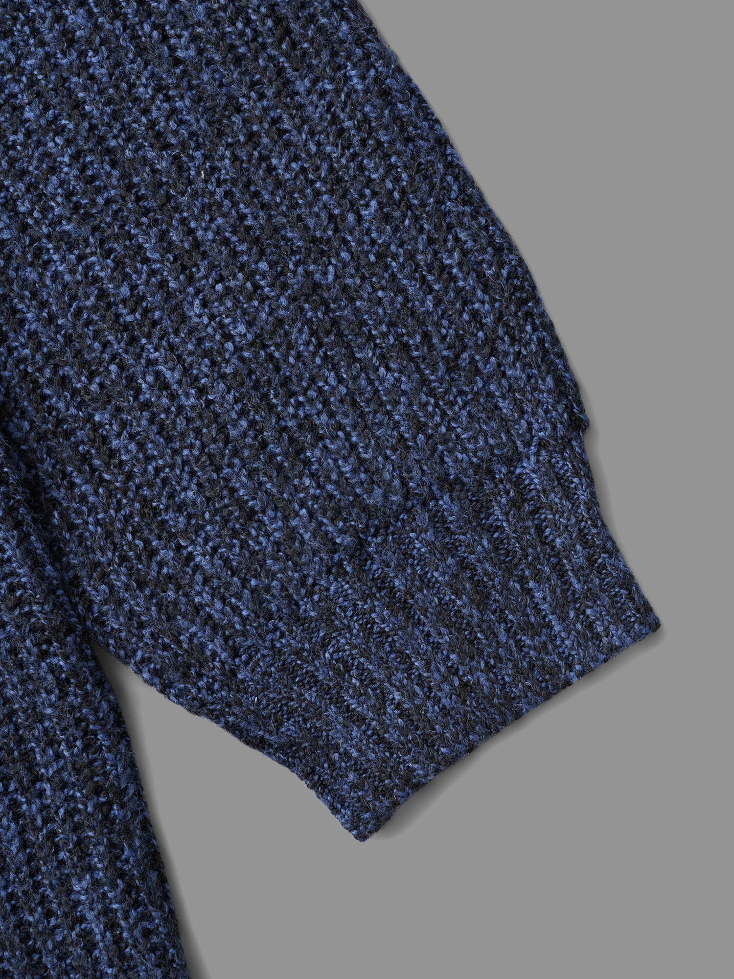 Back Cut-Out Textured Drop Shoulder Sleeve Pullover - Image 7