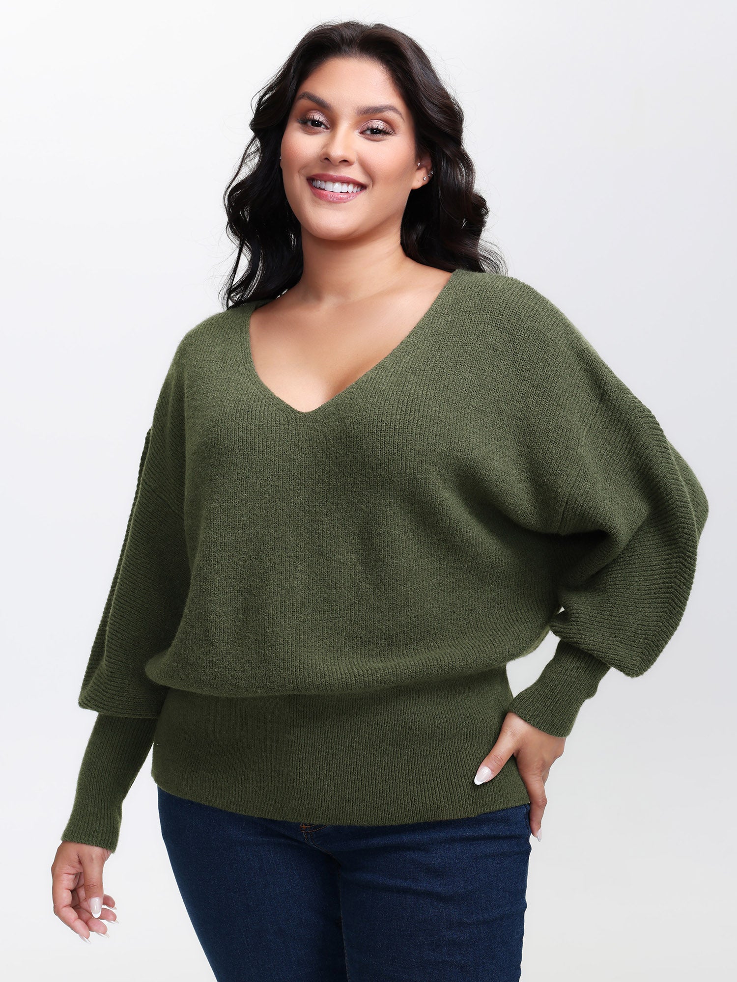 Backless Cut-Out Cropped Pullover - Image 2