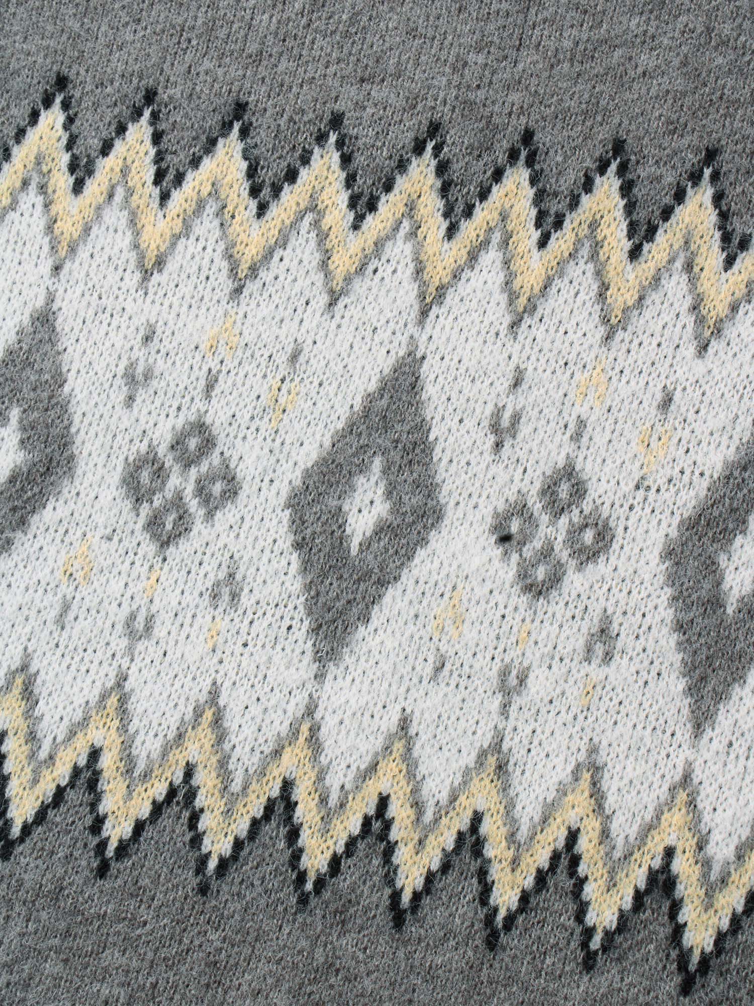 Bandana Geometric Asymmetrical Hem Cardigan - Image 6