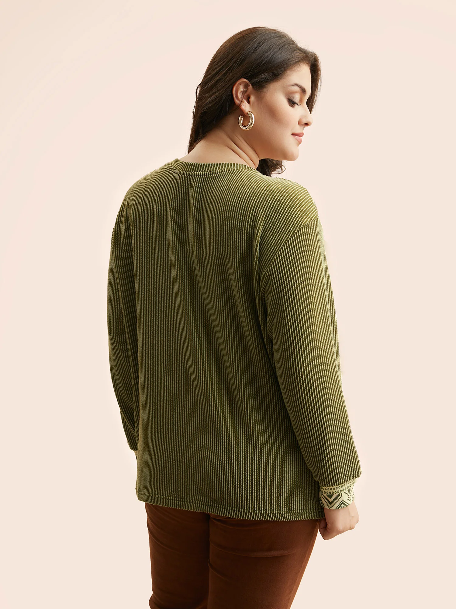 Bandana Patchwork Button Up T-shirt - Image 2