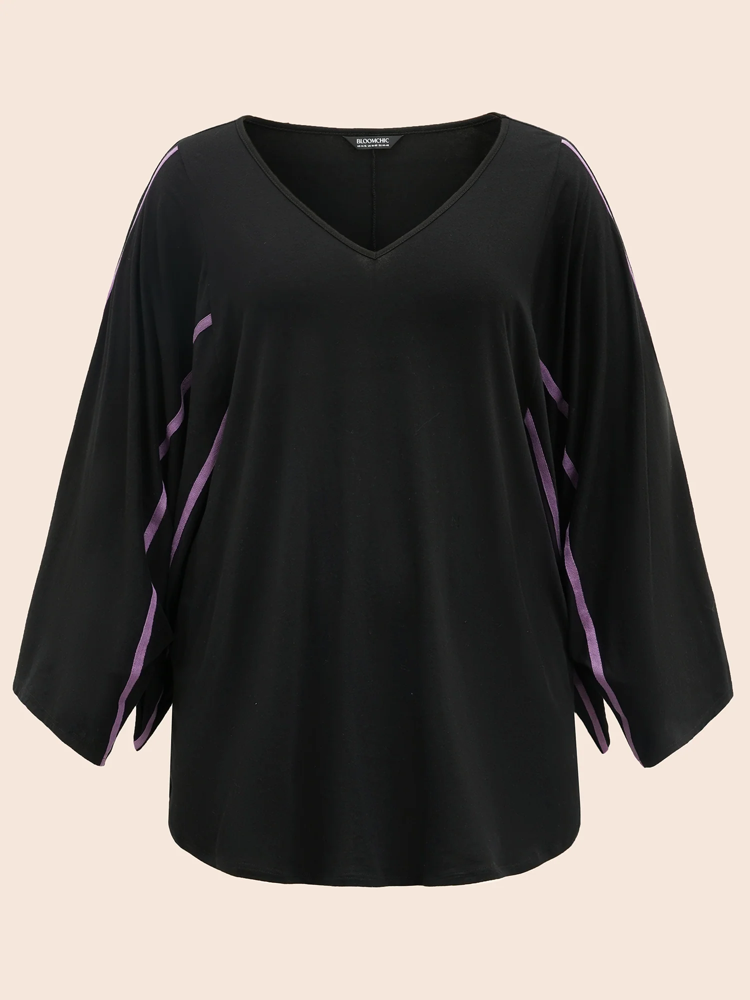 Bat Wing Shaped Sleeves T-shirt - Image 10
