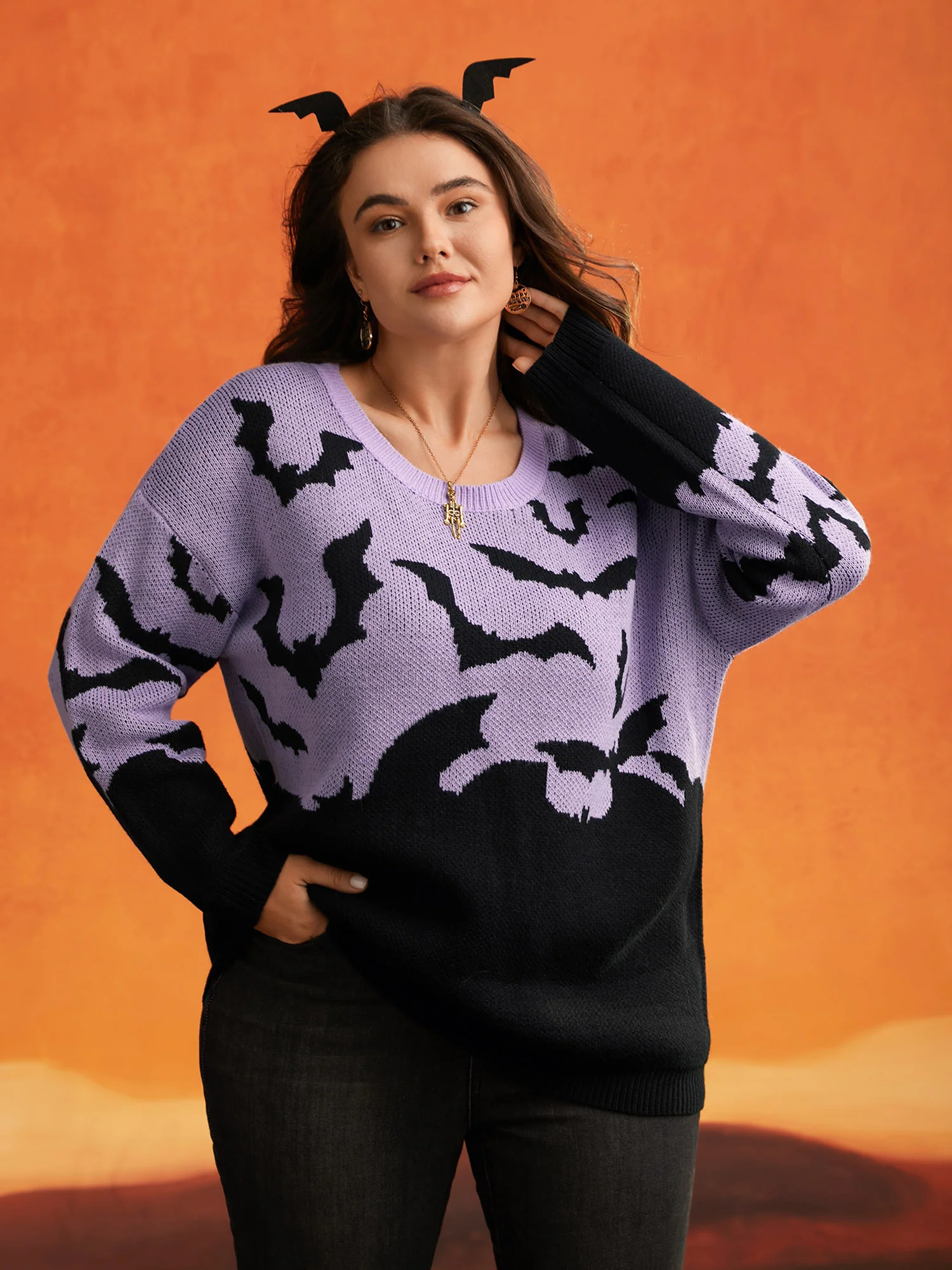Batty Basics Crew Neck Pullover - Image 3