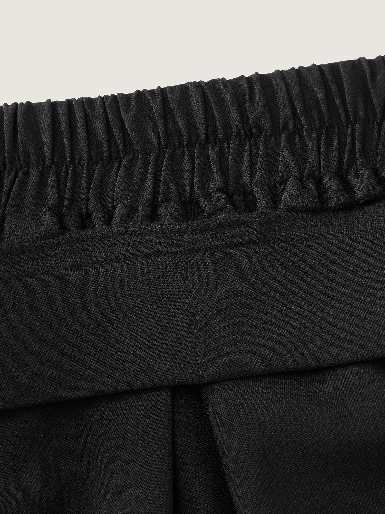 Beadwork Pleated Solid Midi Skirt - Image 8