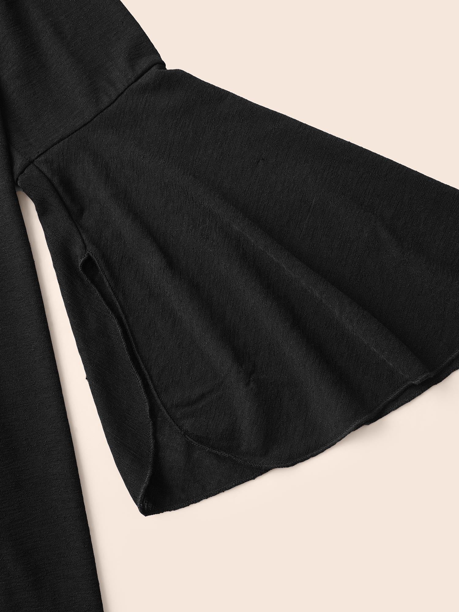 Bell Sleeves Turtleneck T-shirt - Image 8