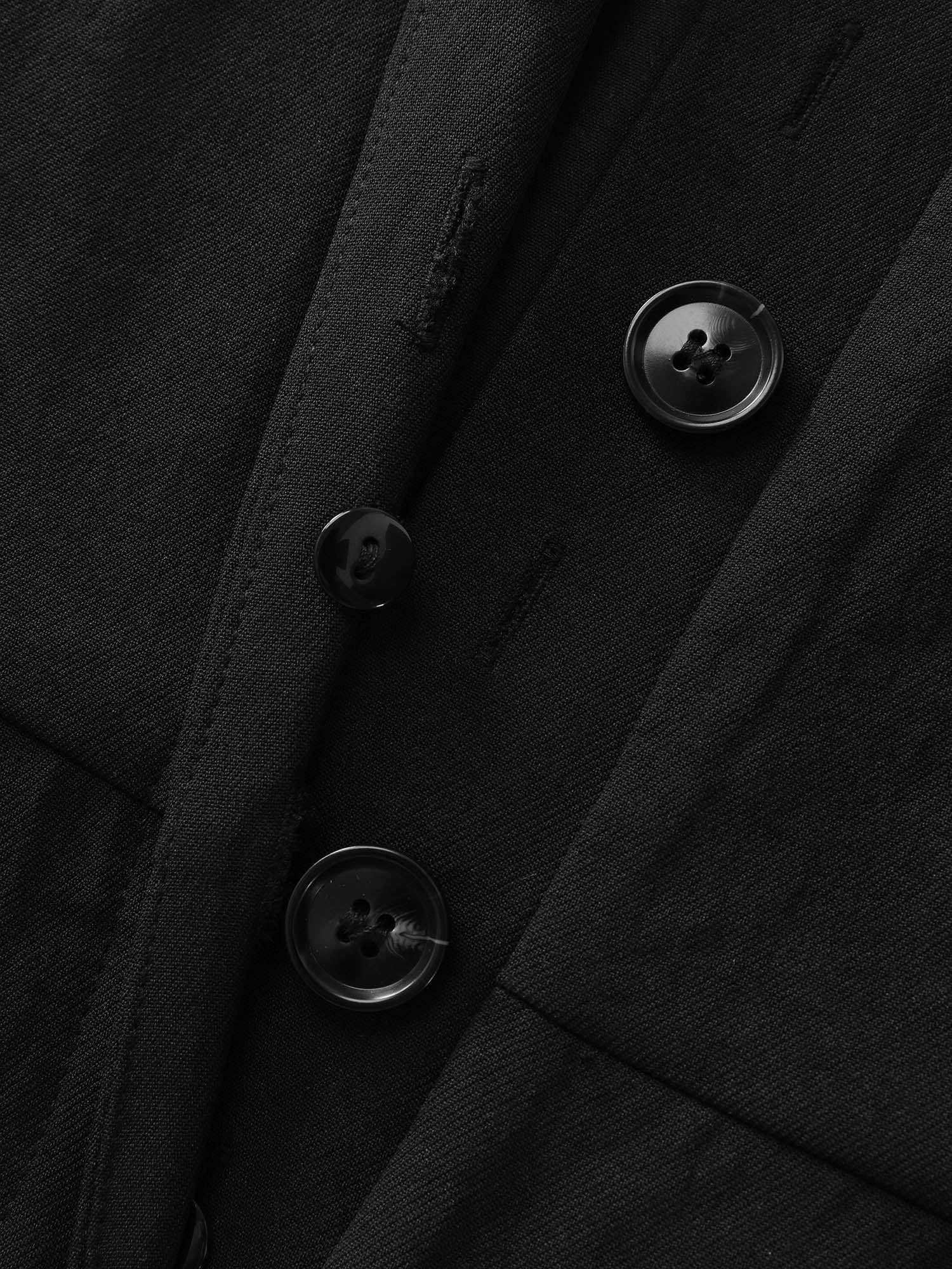 Belted Button Placket Adjustable Jumpsuit - Image 5