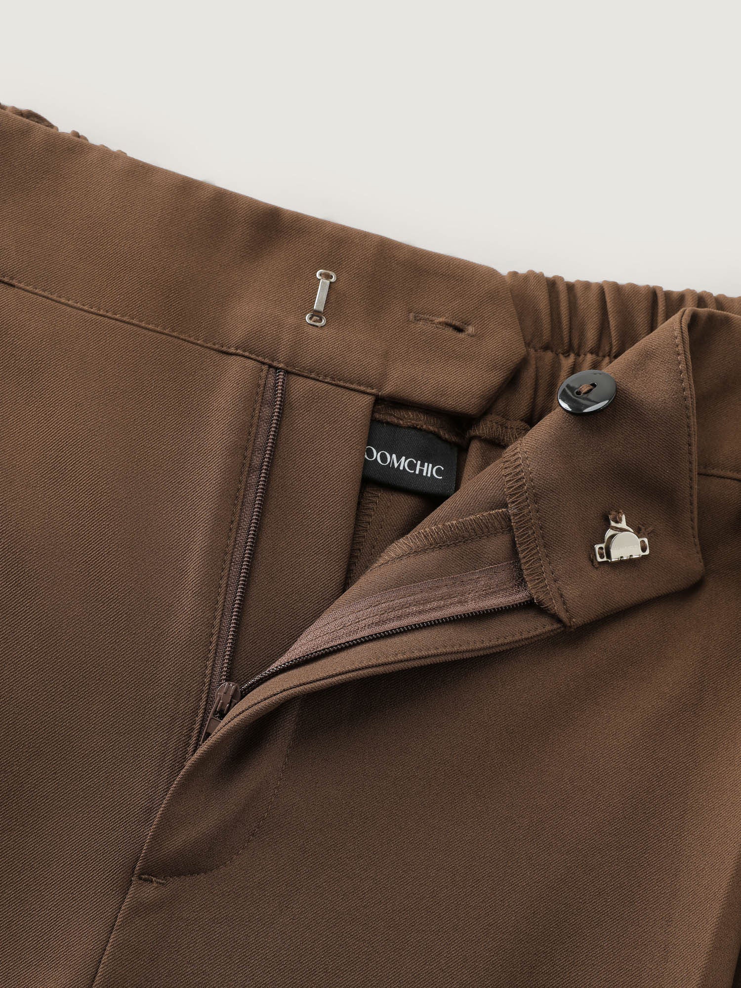 Belted Side Pleated Adjustable Pants - Image 6