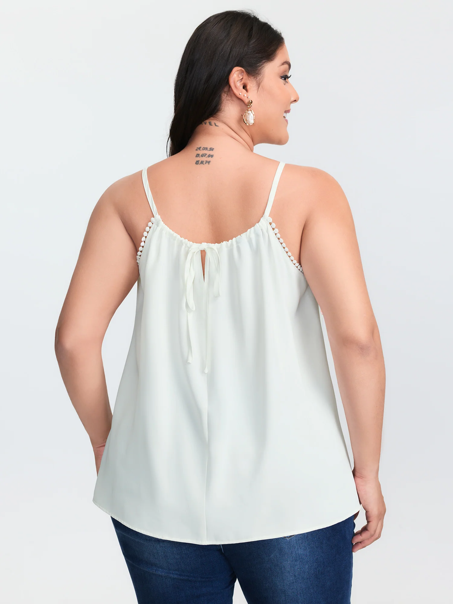 Blooming Floral Print Flowy Tank Top - Image 4