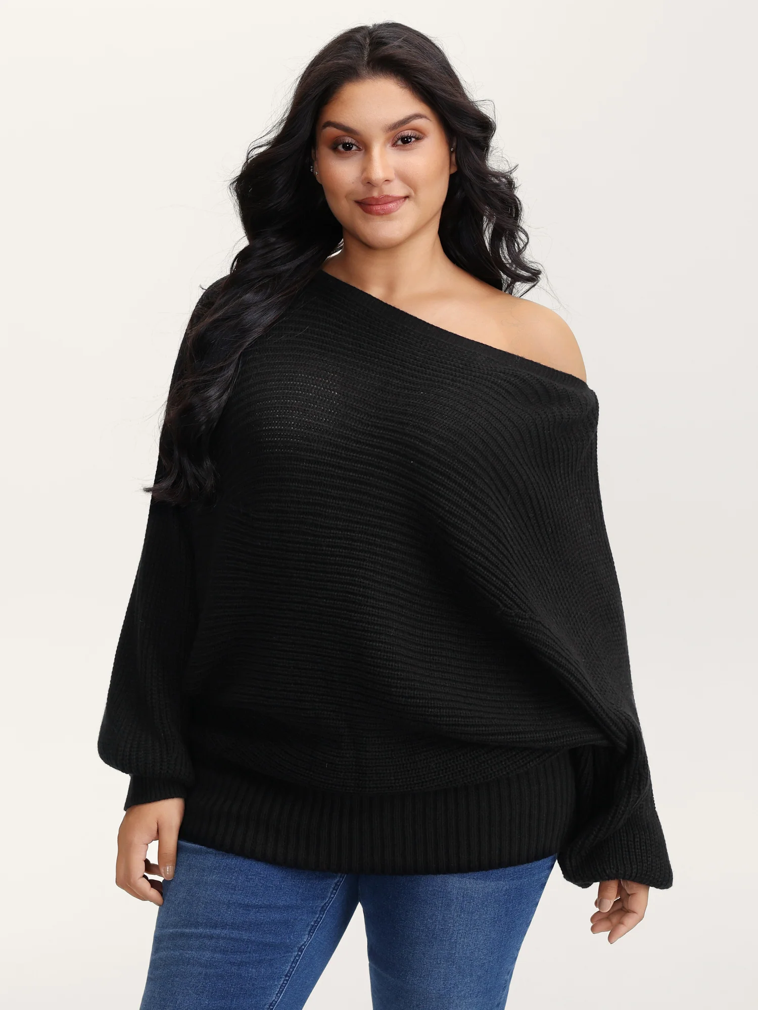 Boat Neckline Tissue Textured Pullover - Image 2