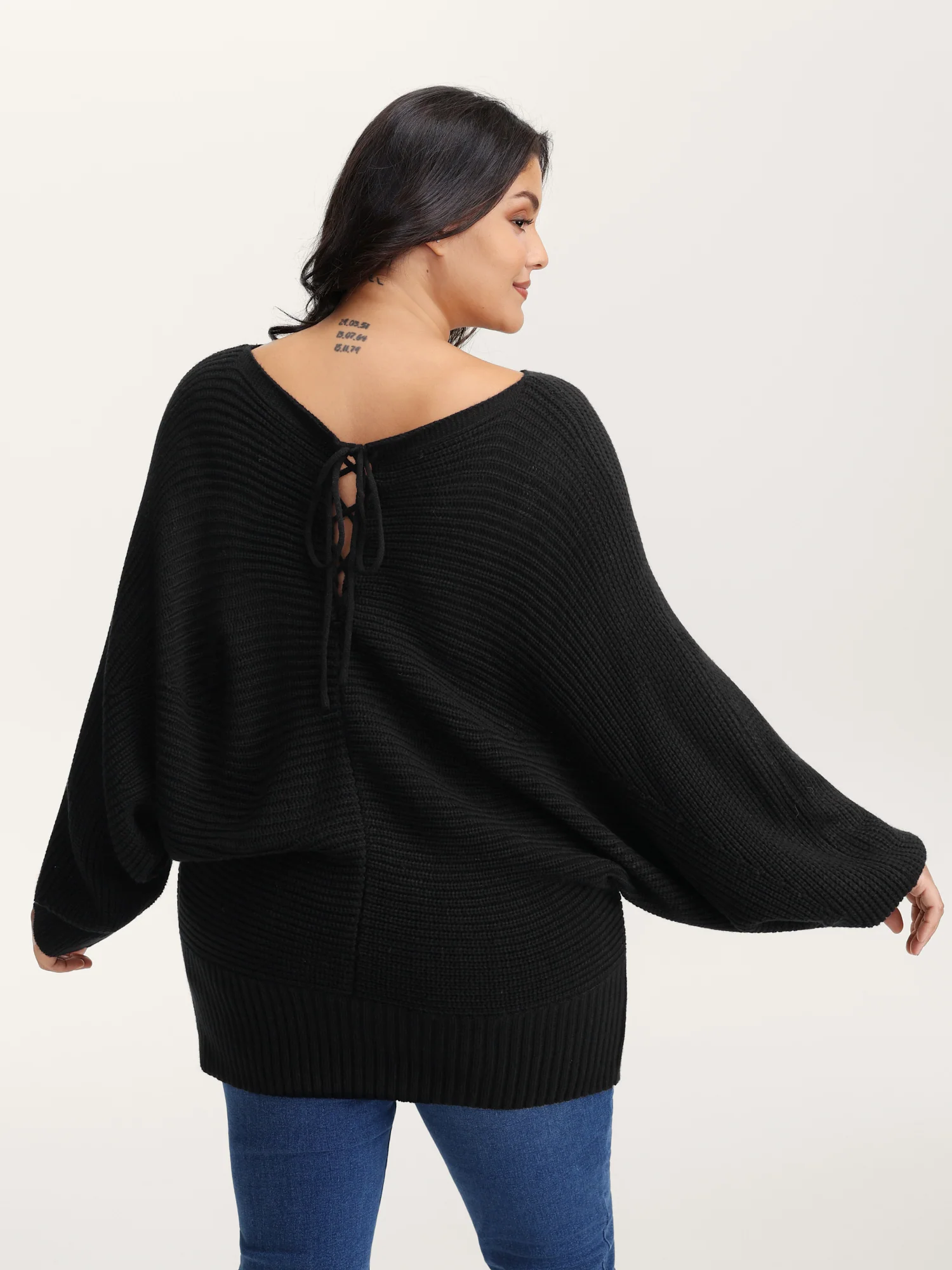 Boat Neckline Tissue Textured Pullover - Image 4