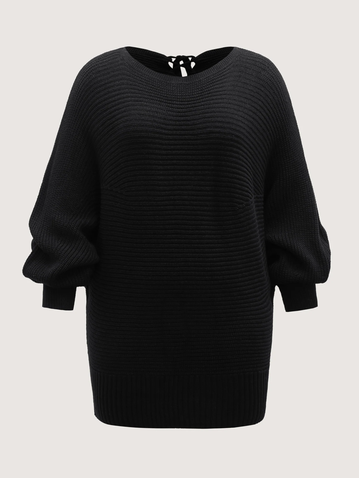 Boat Neckline Tissue Textured Pullover - Image 7