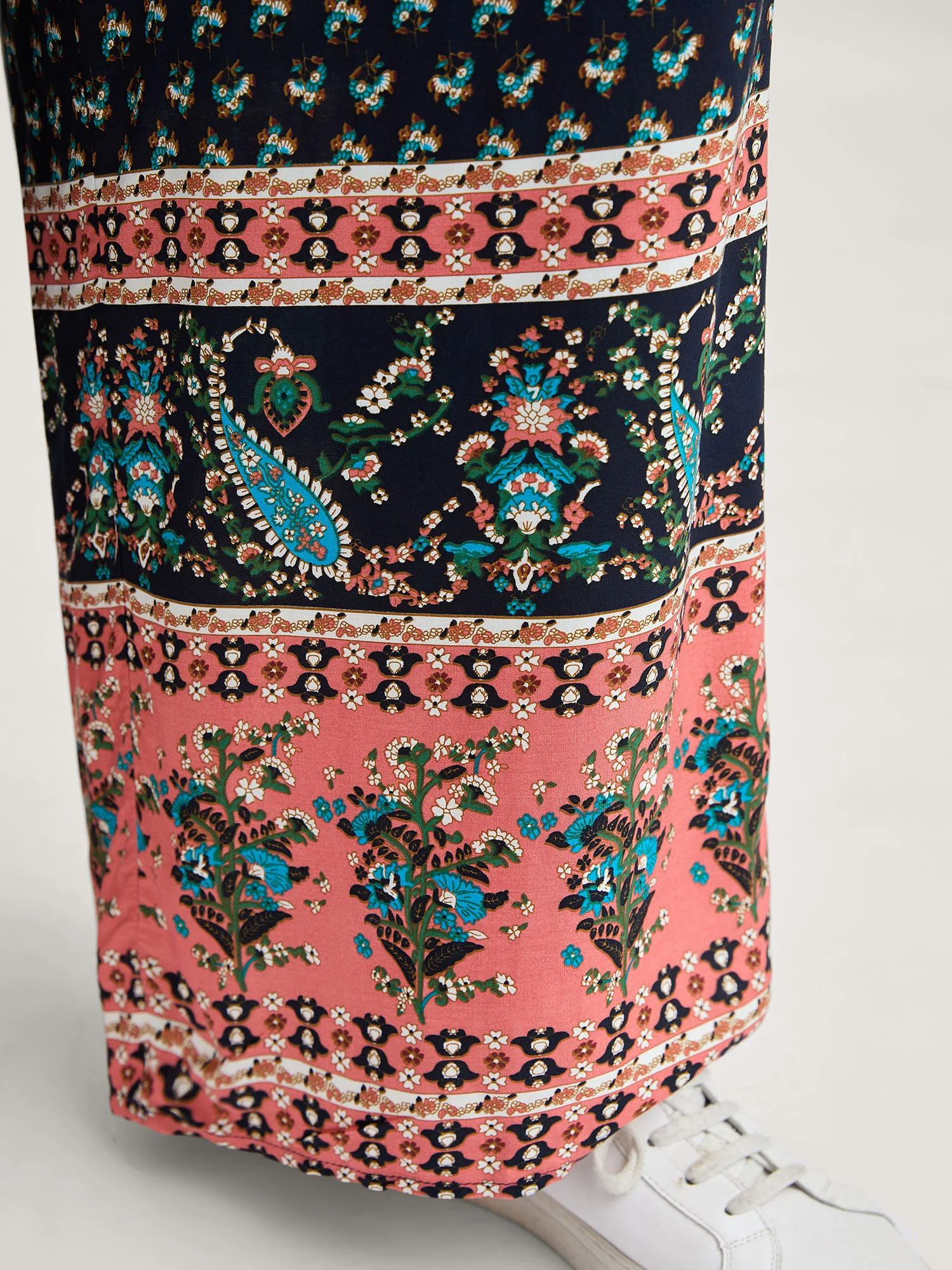 Boho Contrast Cami Wide-Leg Jumpsuit - Image 4