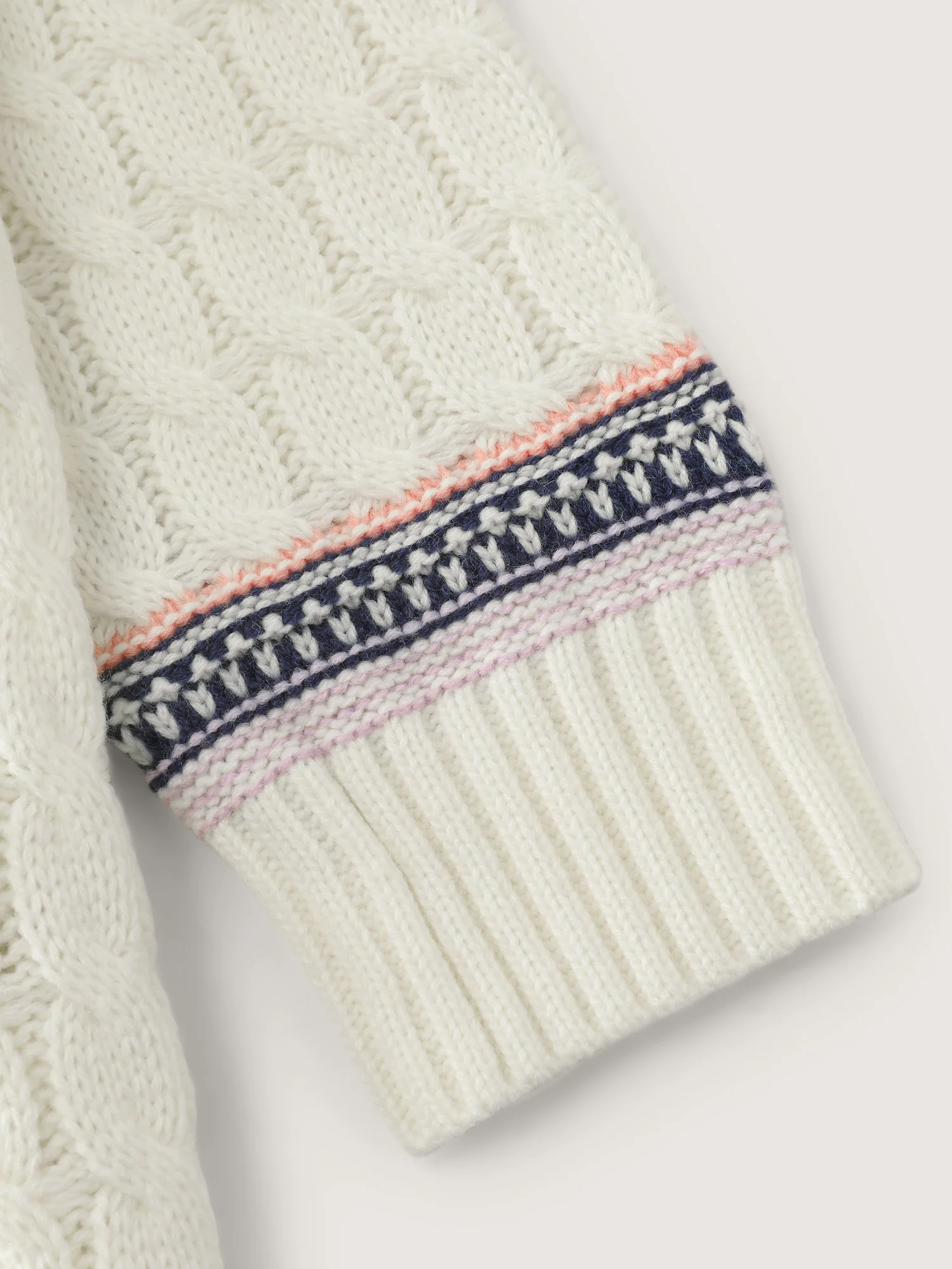 Boho Pattern Jacquard Pullover - Image 6