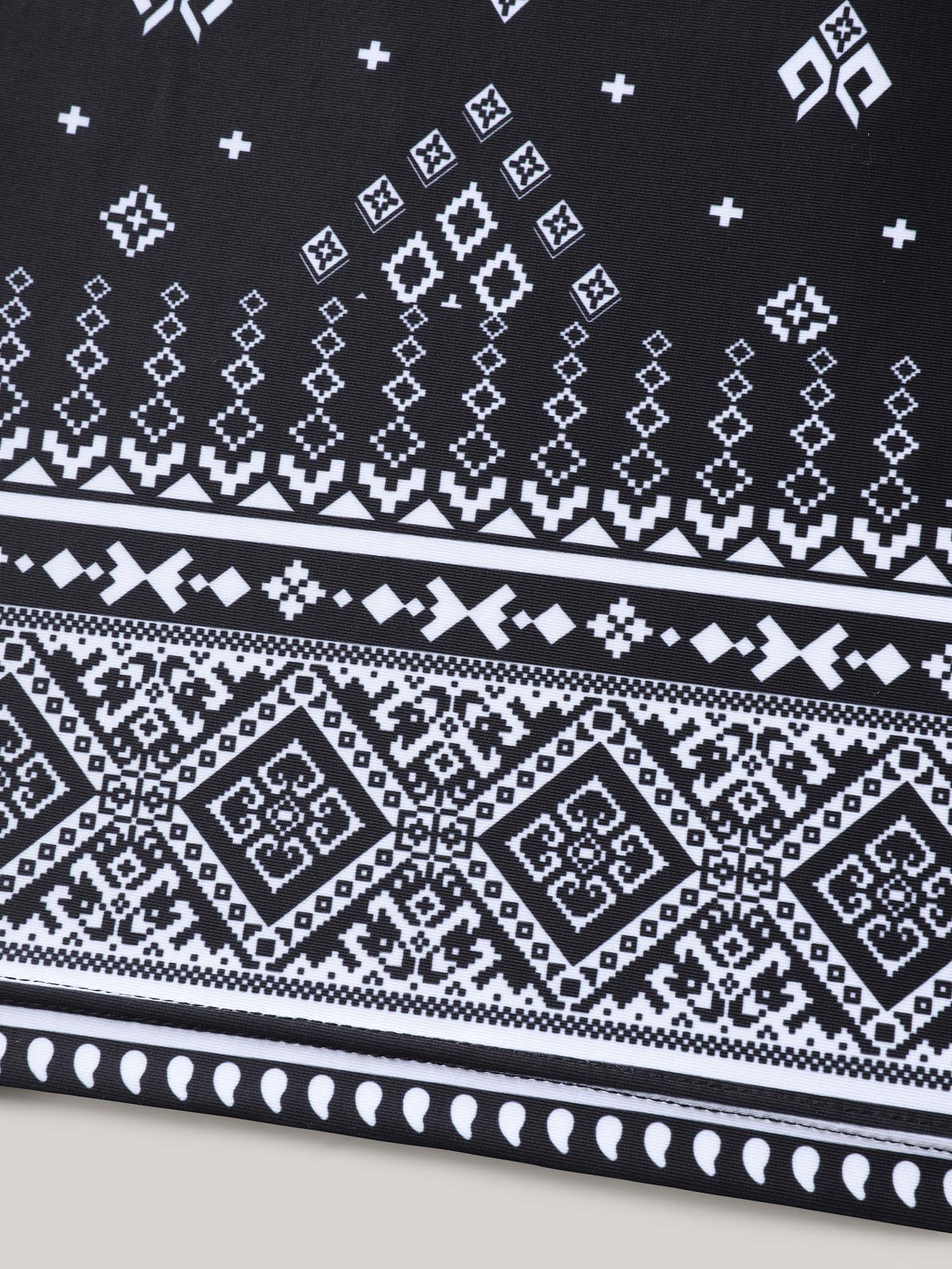 Boho Print Pockets Swim Shorts - Image 7