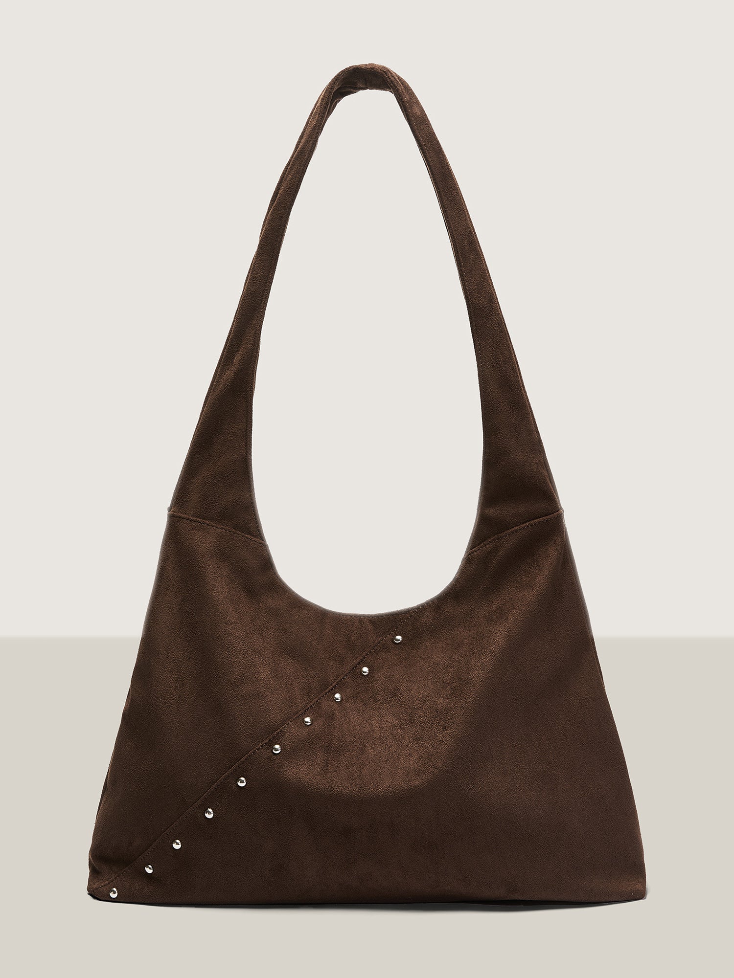 Boho Rivets Spacious Shoulder Bag